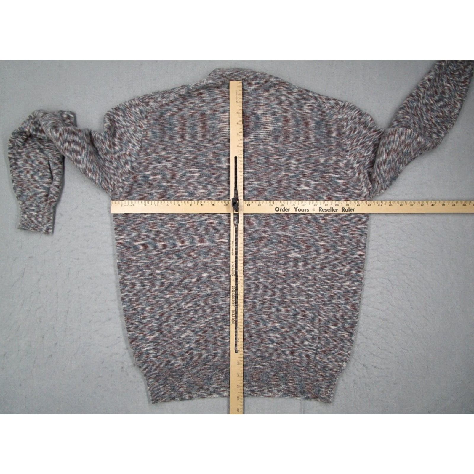 Saks Fifth Avenue Saks Fifth Avenue Mens Red Crew Neck Alpaca Wool Pullover Sweater Extra Large Italy Made Size US XL / EU 56 / 4 - 6 Thumbnail