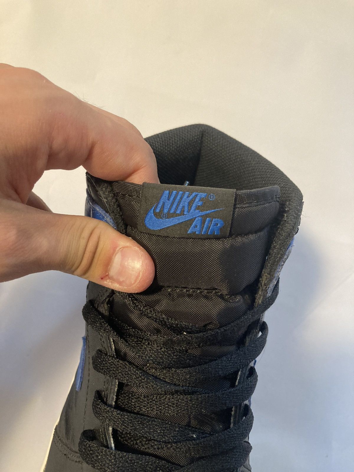 Jordan Brand Jordan 1 High Royal 2017 Size US 12 / EU 45 - 9 Thumbnail