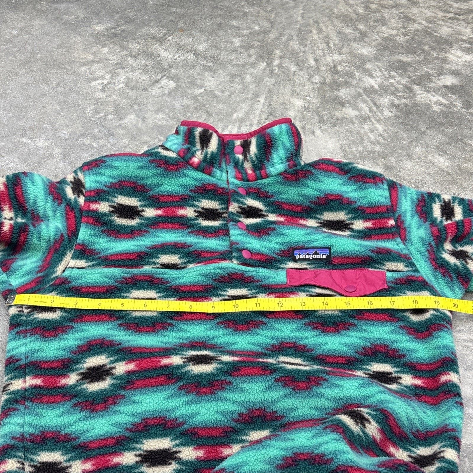 Patagonia Patagonia Sweater Womens Small Synchilla Beryl Green Size S / US 4 / IT 40 - 8 Thumbnail