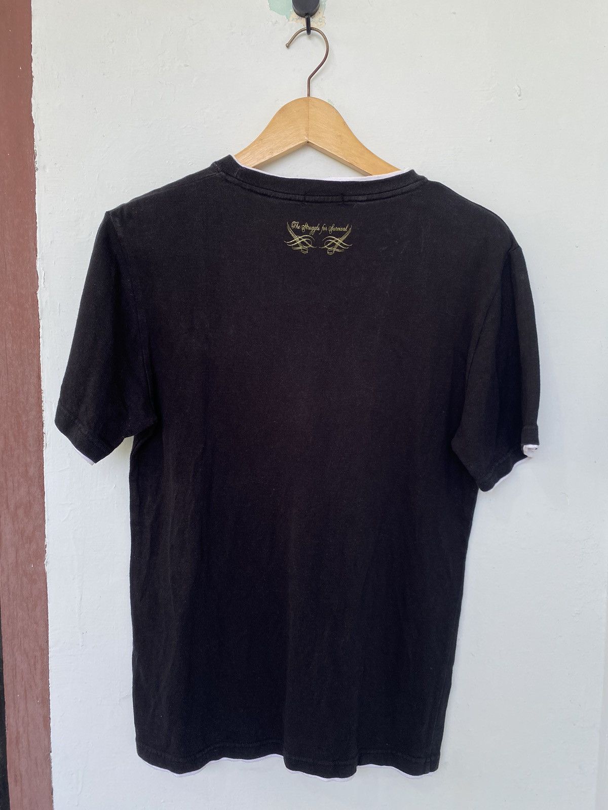 If Six Was Nine × Japanese Brand × Le Grande Bleu (L.G.B.) Double Layer Poem Freebeat Lgb Ifsixwasnine Style t shirt Size US L / EU 52-54 / 3 - 3 Thumbnail
