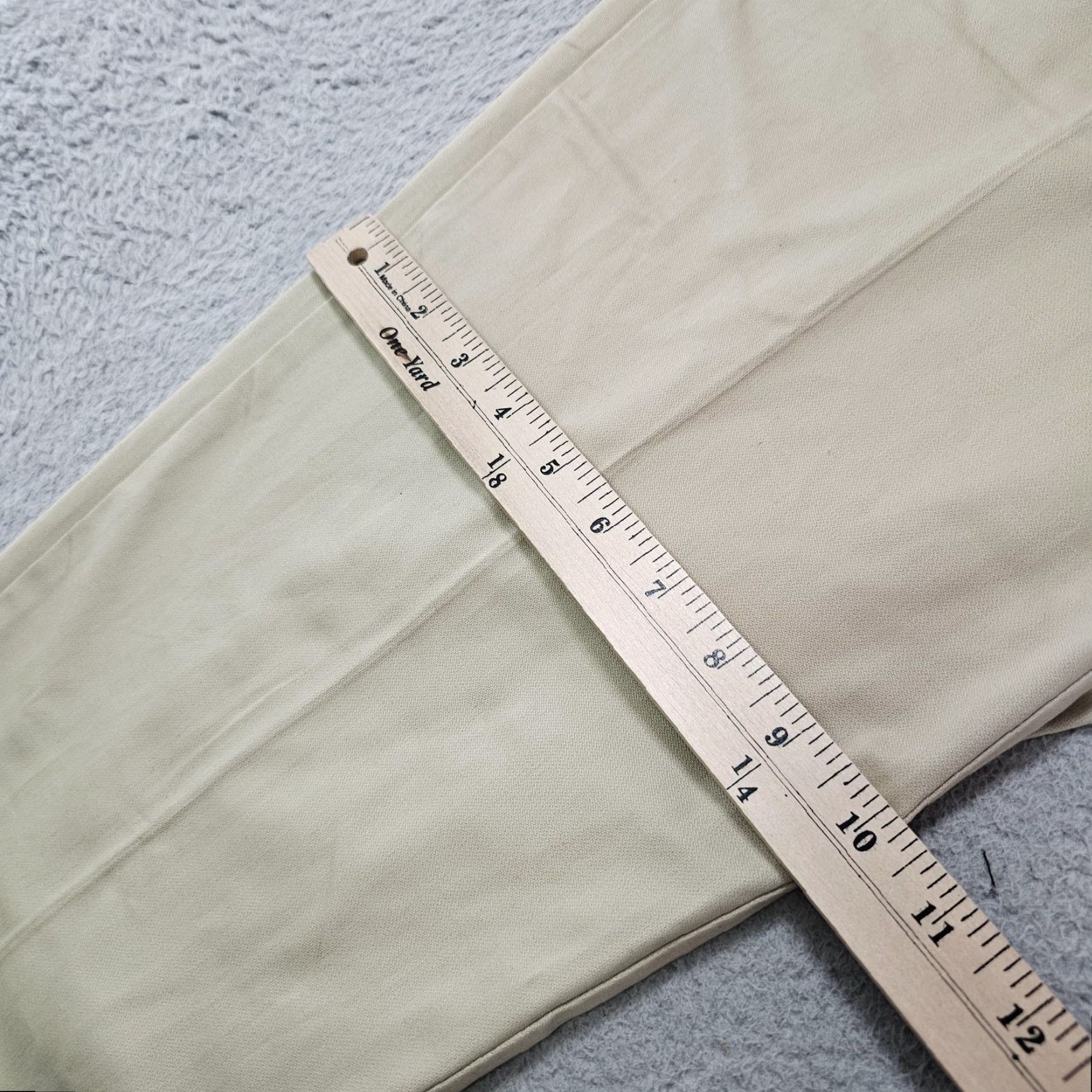Vintage Goodfellow & Co Pants Mens 36x28 Khaki Slim Chino Flat Front Stretch Pocket Tapered Modern Casual Business Mens Size US 36 / EU 52 - 6 Thumbnail