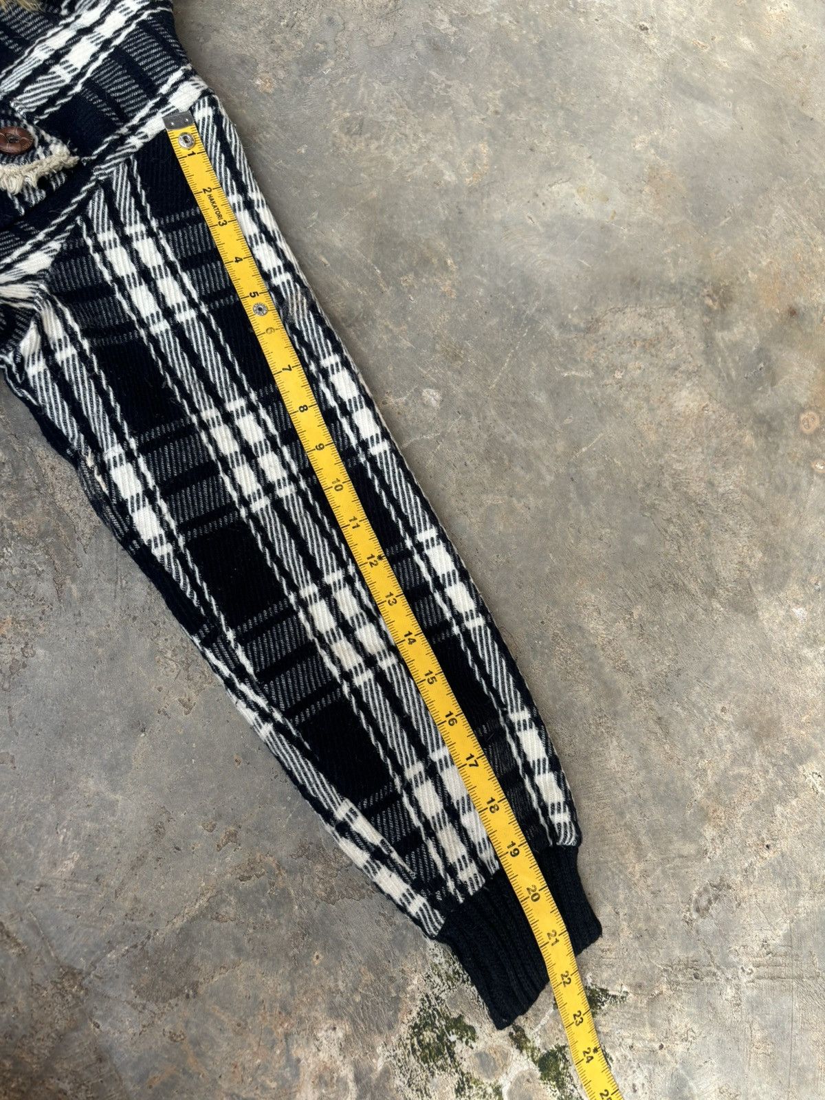 Hysteric Glamour × If Six Was Nine × Japanese Brand Fur Jacket Checkerboard Ifsixwasnine Lgb Style Size US S / EU 44-46 / 1 - 9 Thumbnail