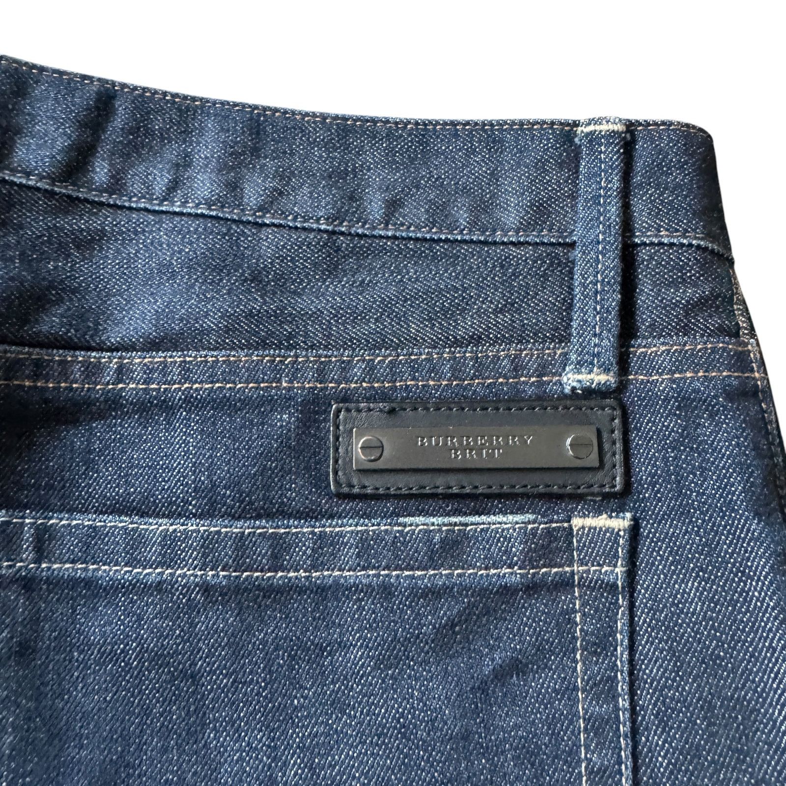 Burberry Burberry Brit Steadman Straight Leg Jeans Dark Wash Size US 30 / EU 46 - 5 Thumbnail