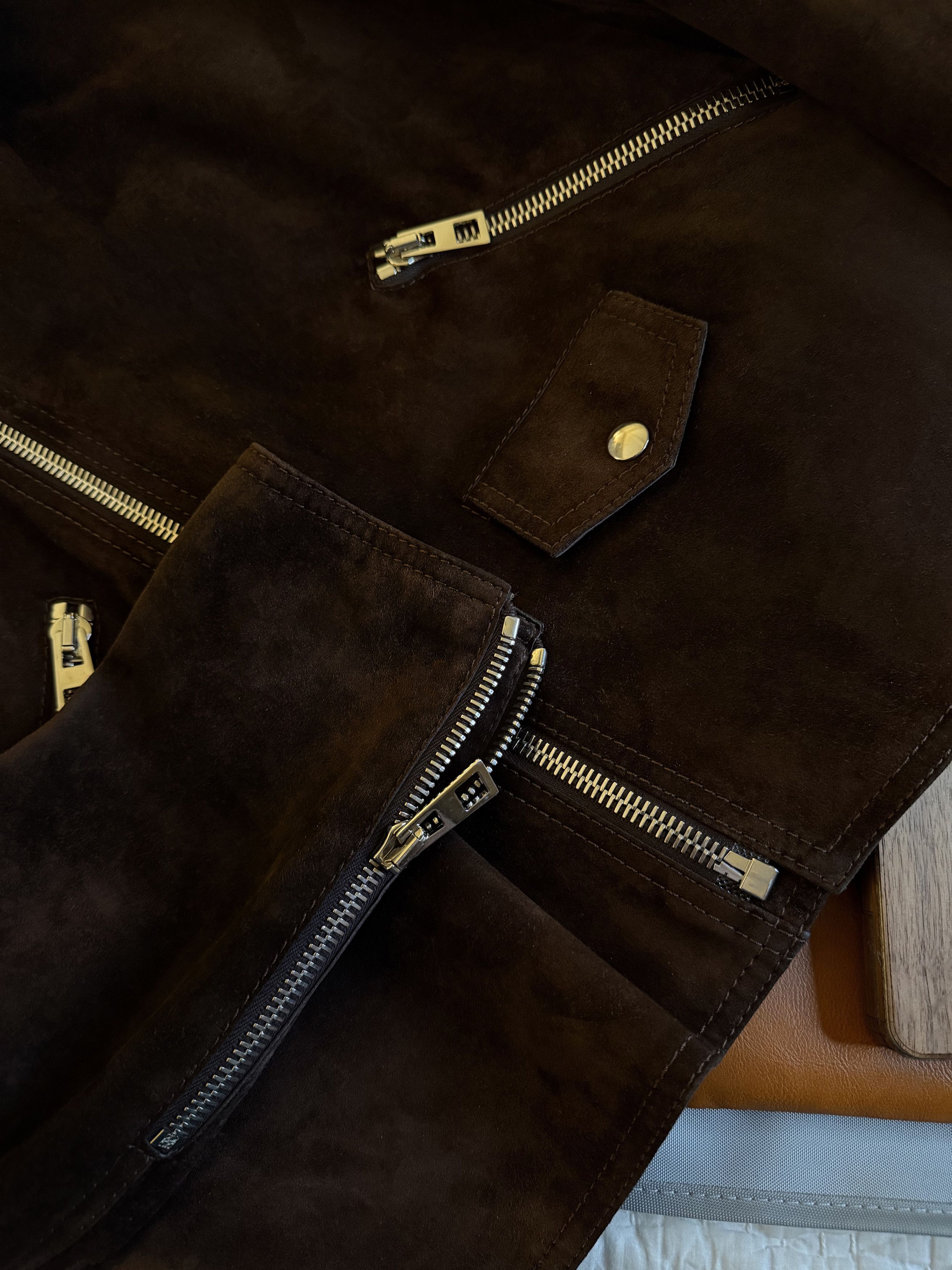 Loewe Collector Piece, Rare LOEWE JW Anderson Suede Biker Size US M / EU 48-50 / 2 - 16 Thumbnail