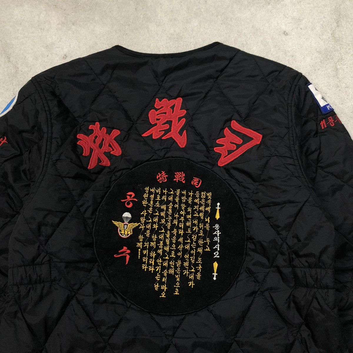Japanese Brand × Vintage Vintage Korean Special Army Embroidery Jacket Size US M / EU 48-50 / 2 - 4 Thumbnail