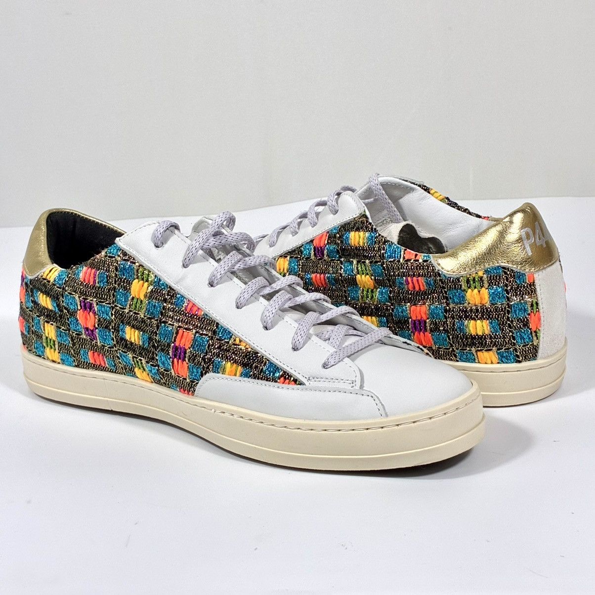 P448 P448 John Malhia Sneakers White Mal Multicolor EU 41 NEW Size US 11 / IT 41 - 12 Thumbnail