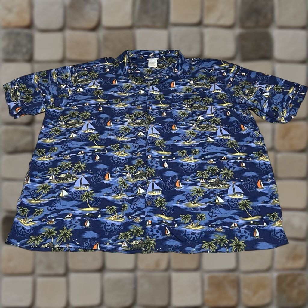 Disney Disney Walt Disney World Shirt XL Aloha Hawaiian Camp Pluto Donald Duck Mickey Shirt Size US XL / EU 56 / 4 - 1 Thumbnail
