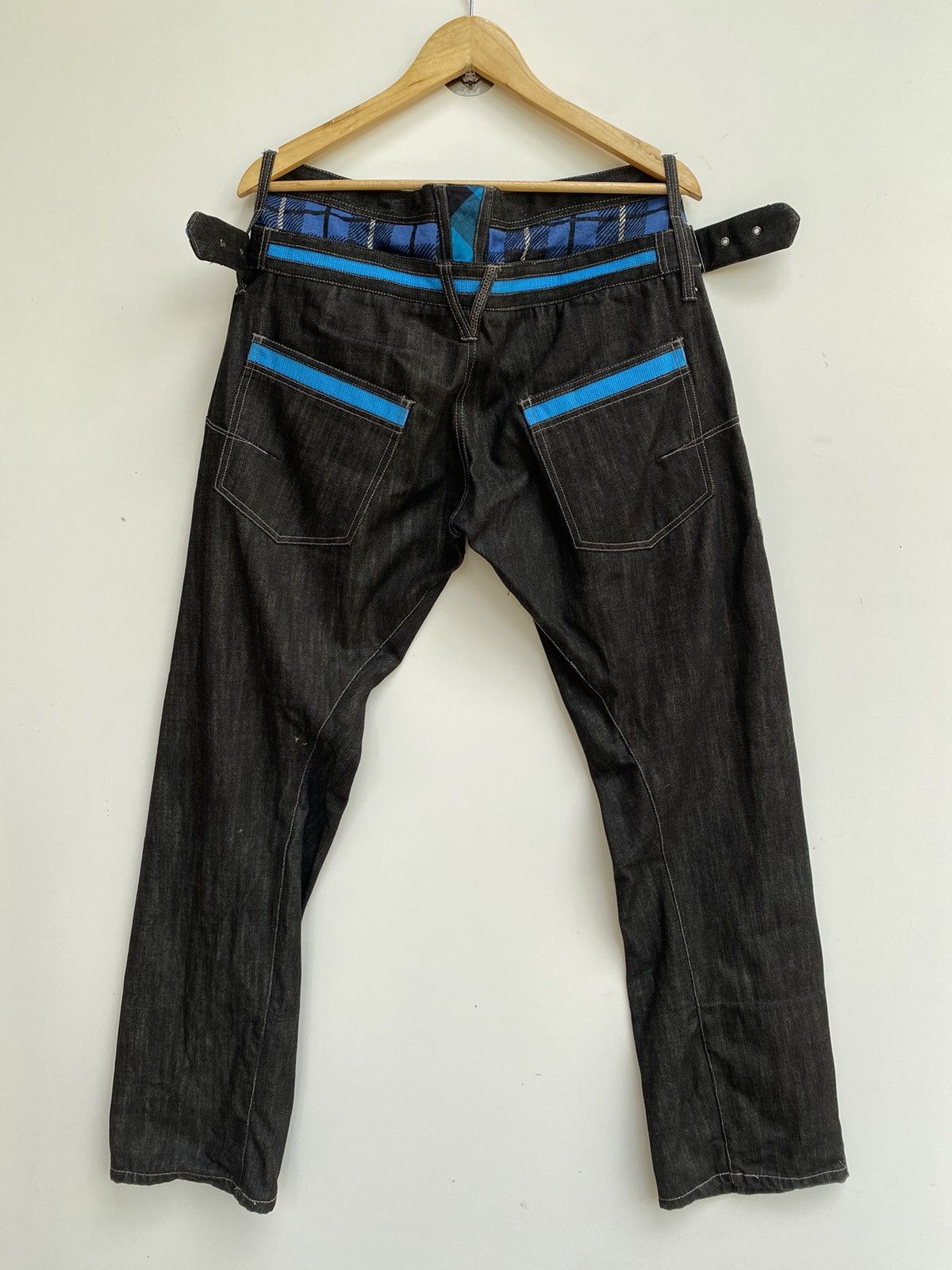 Japanese Brand Vtg Denim BreathMint Double Waist Size US 34 / EU 50 - 2 Thumbnail