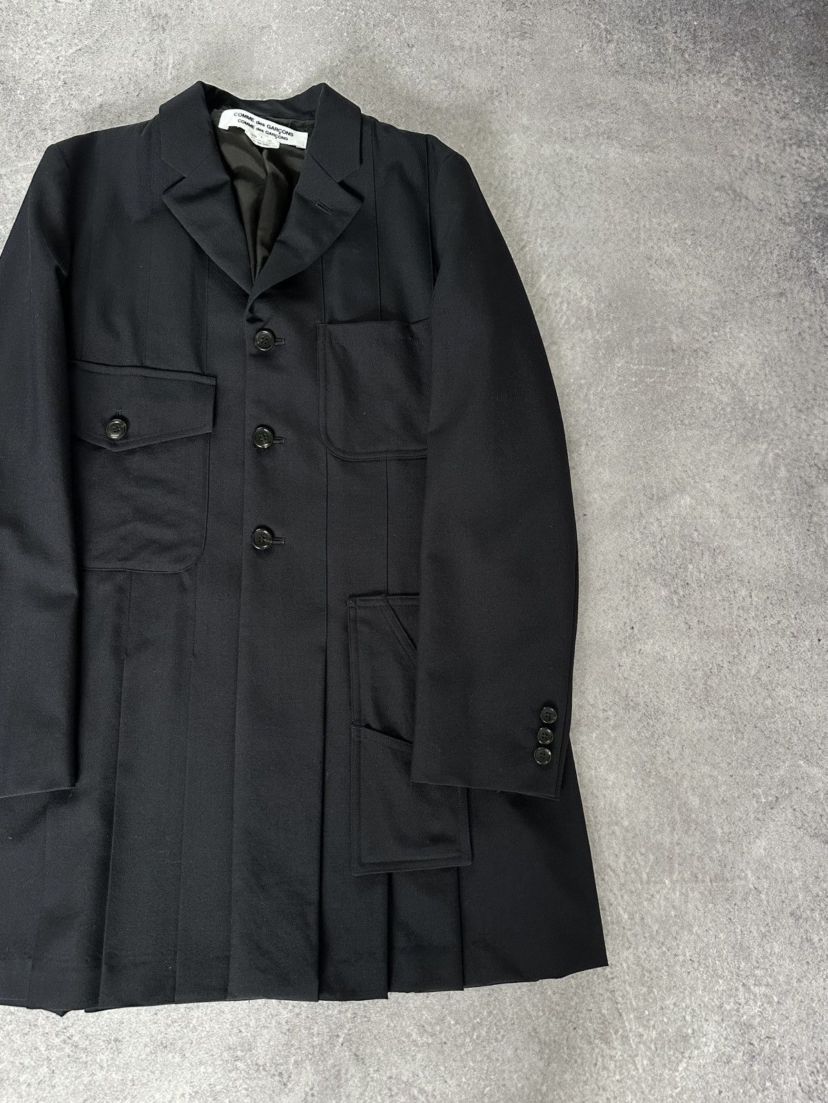 Comme des Garcons Comme Des Garçons Pocket Blazer And Long Skirt Set Size L / US 10 / IT 46 - 4 Thumbnail