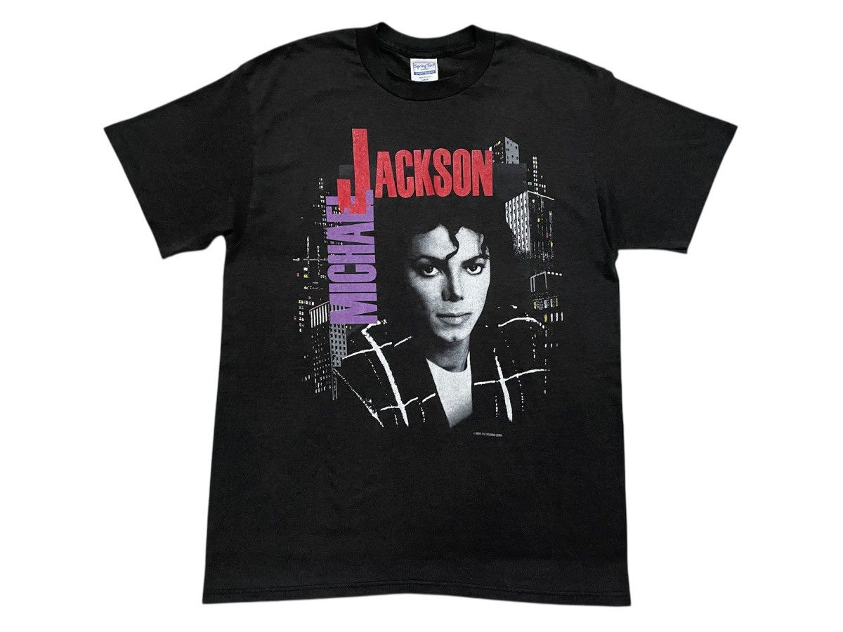 Michael Jackson × Vintage True Vintage 80s Michael Jackson Japan Tour Size US L / EU 52-54 / 3 - 1 Thumbnail