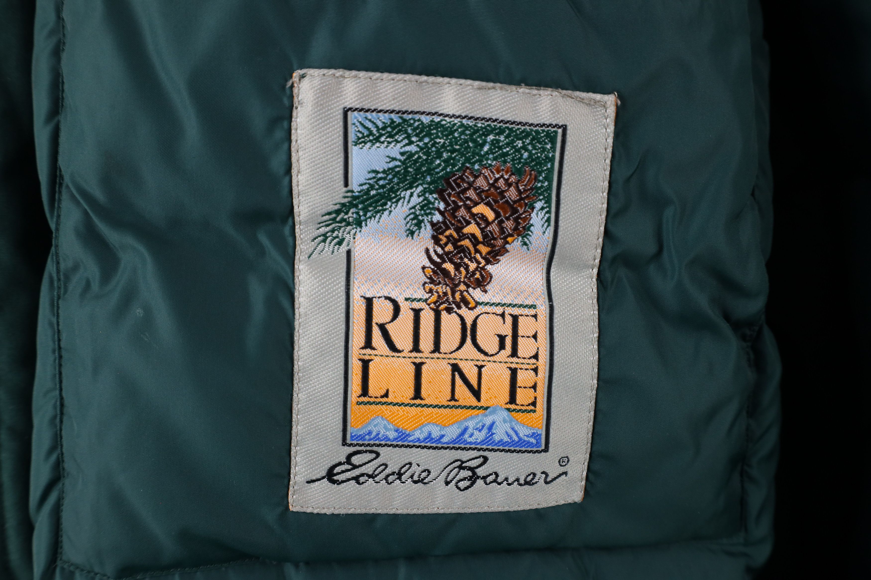 Eddie Bauer × Vintage Vintage 90s Eddie Bauer Line Duck Down Hooded Puffer Jacket Size US L / EU 52-54 / 3 - 11 Thumbnail