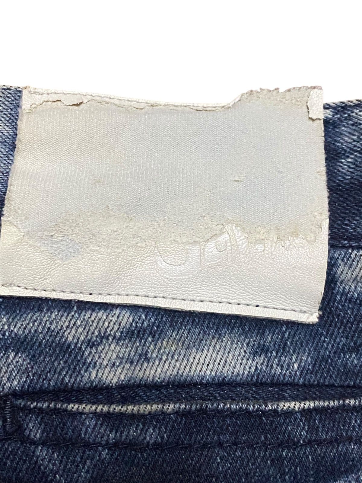 Japanese Brand Vintage Japanese Brand Jawin Paint Splatter Slim Jeans Size US 34 / EU 50 - 9 Thumbnail