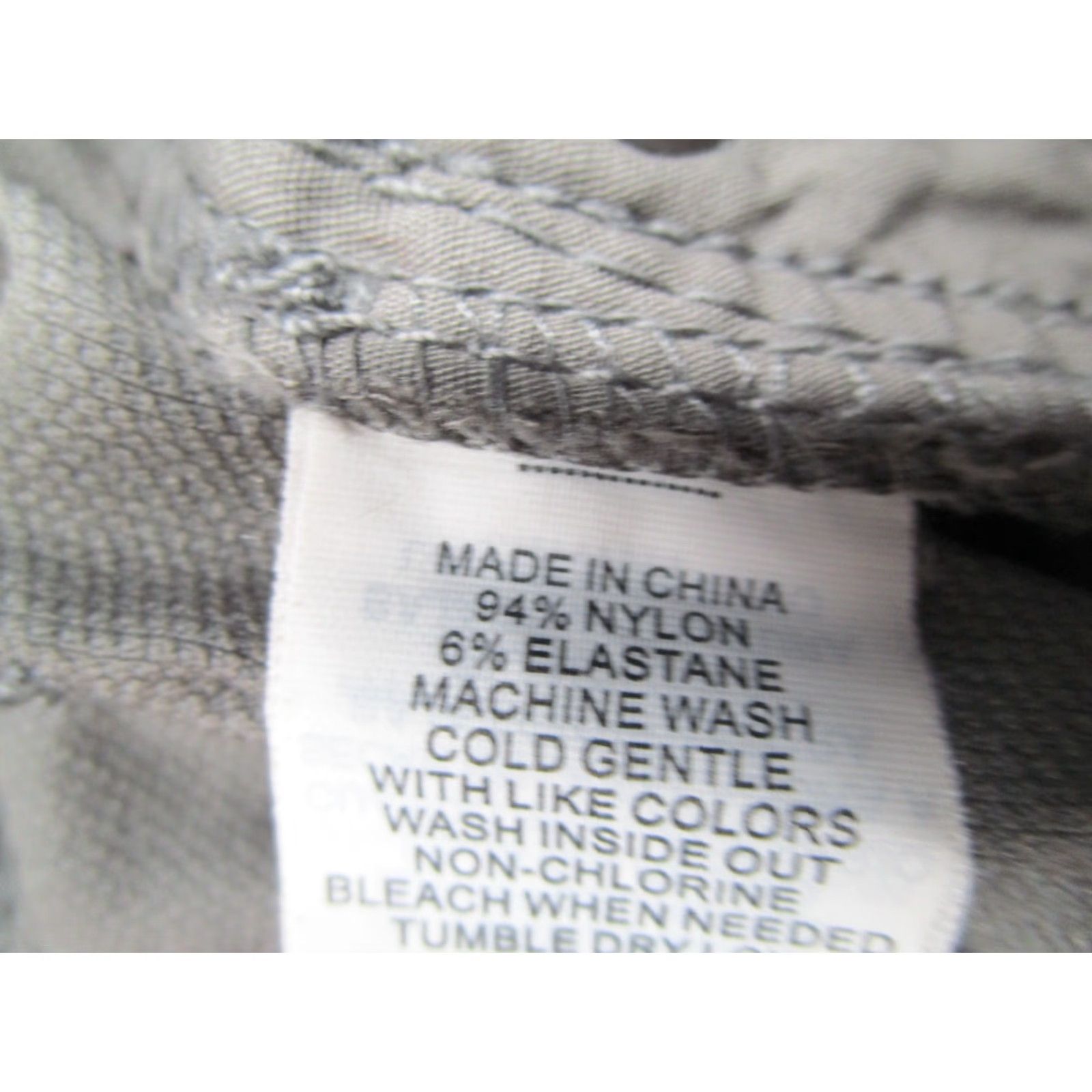 Prana VINTAGE PrAna Women's Pants 10 Gray Outdoor Stretch Chino Travel Casual Size 32" / US 10 / IT 46 - 5 Thumbnail