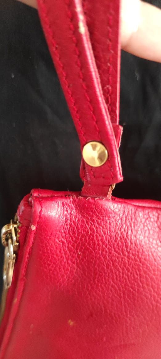 Leather × Loewe Loewe Red Zip Around Leather Wallet Size ONE SIZE - 10 Thumbnail