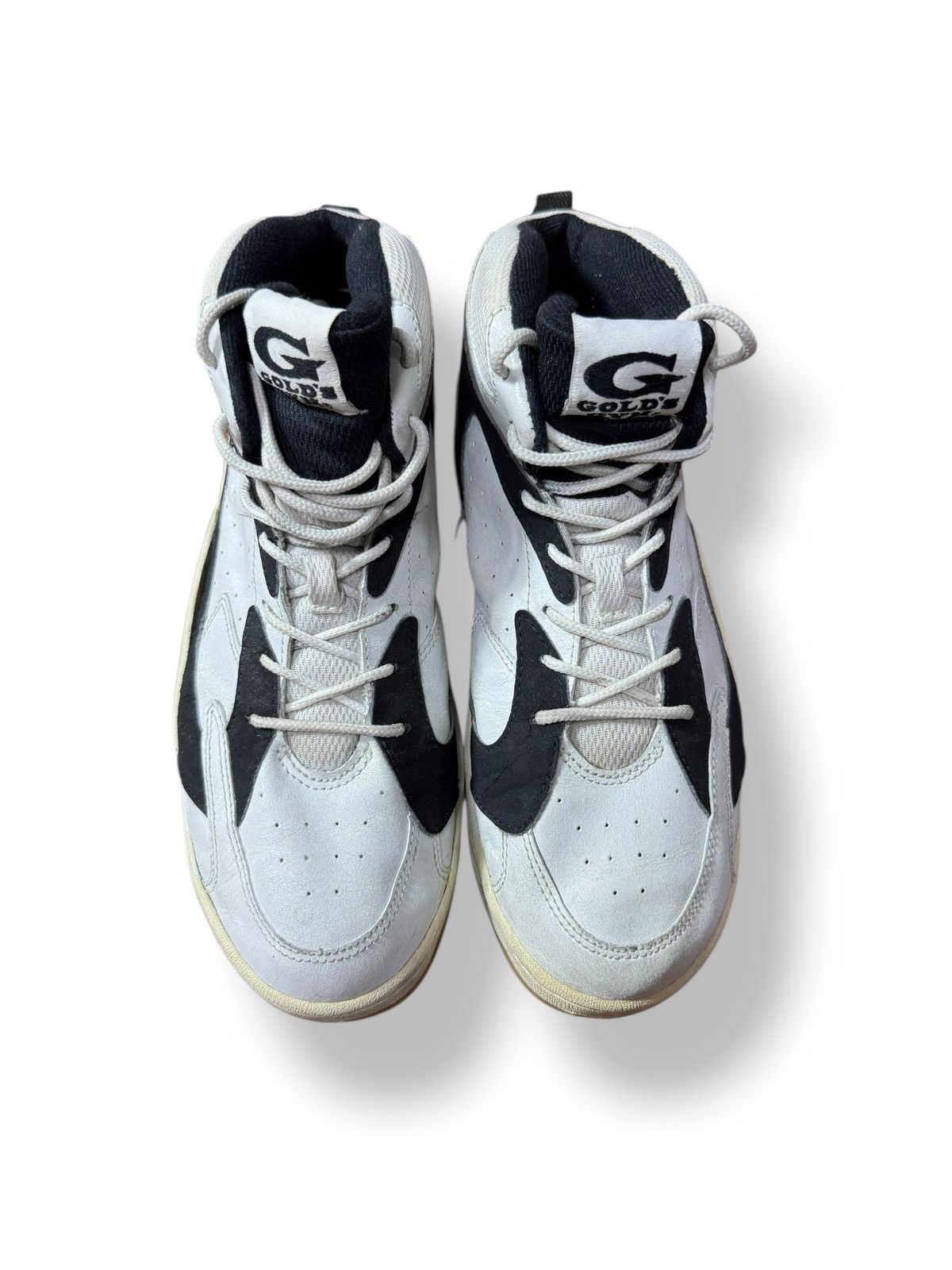 Vintage *RARE* 1990s GOLD’S GYM TRAINING SNEAKERS BODYBUILDING USA Size US 11 / EU 44 - 3 Thumbnail