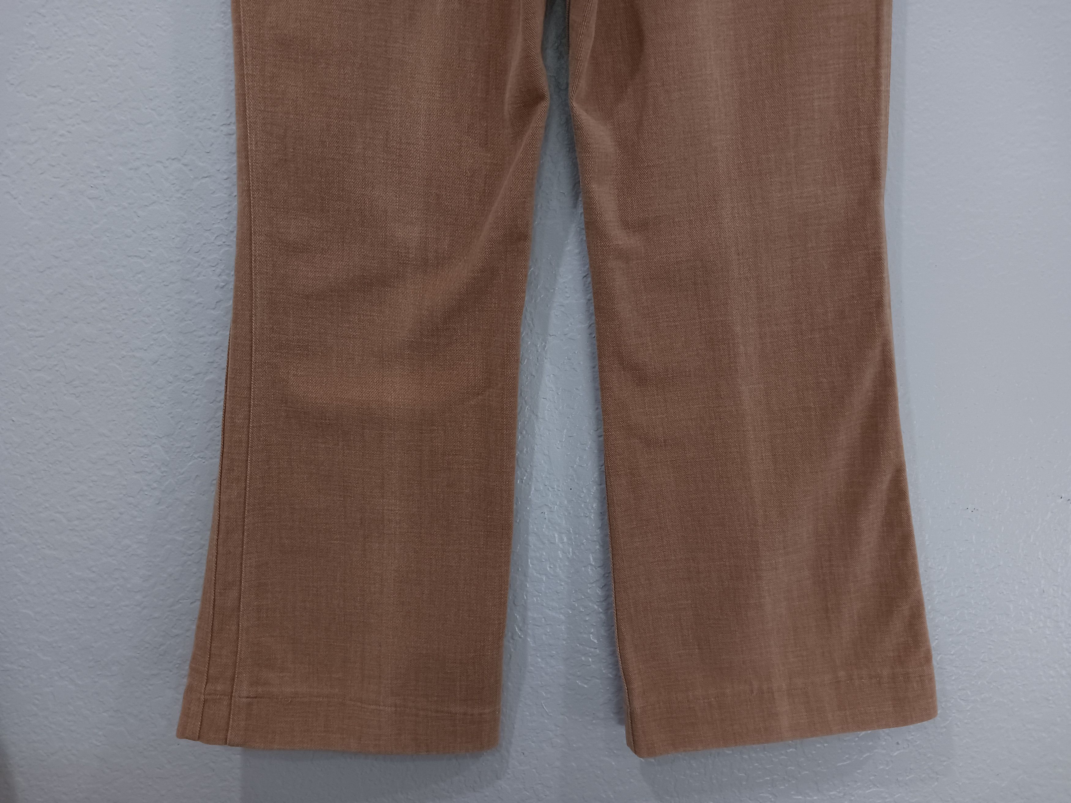 Lee Lee Vintage 1970s "Lee-Set" Sanfor-Set Bell Bottom Jeans Size US 34 / EU 50 - 10 Thumbnail