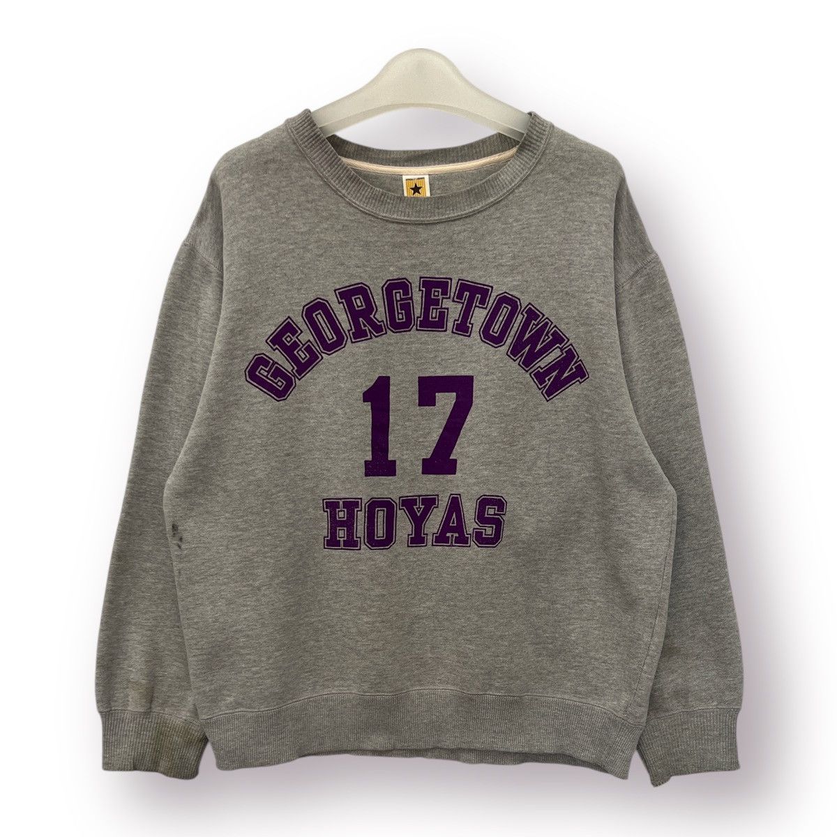 Vintage 🔥 United State Georgetown College logo Sweatshirt - M Size US M / EU 48-50 / 2 - 1 Thumbnail