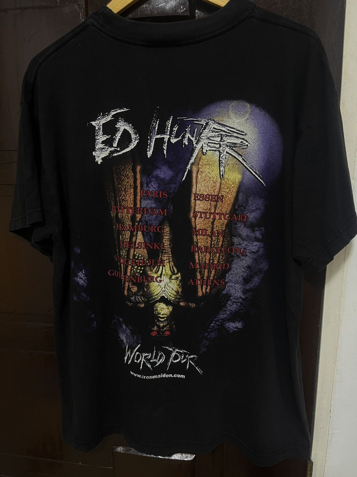 Vintage Vintage Iron Maiden Size US L / EU 52-54 / 3 - 2 Thumbnail
