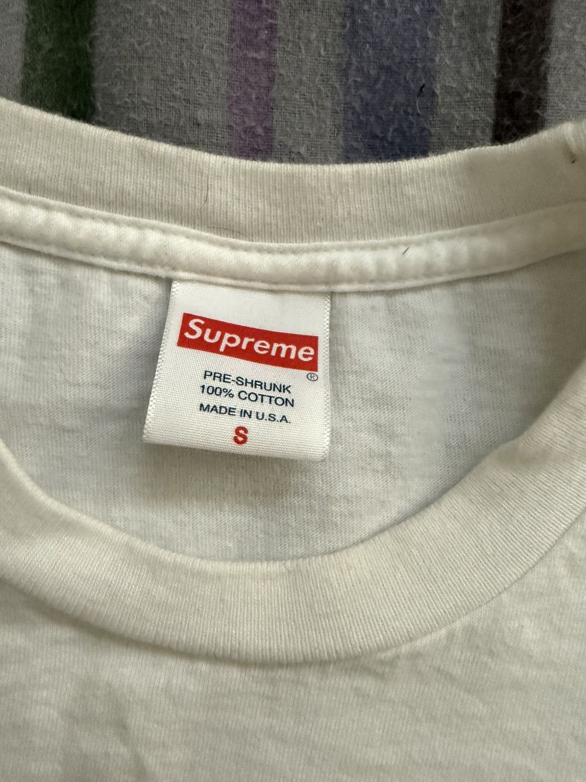 Supreme Supreme White Slap Tee | Size Small Size US S / EU 44-46 / 1 - 3 Thumbnail