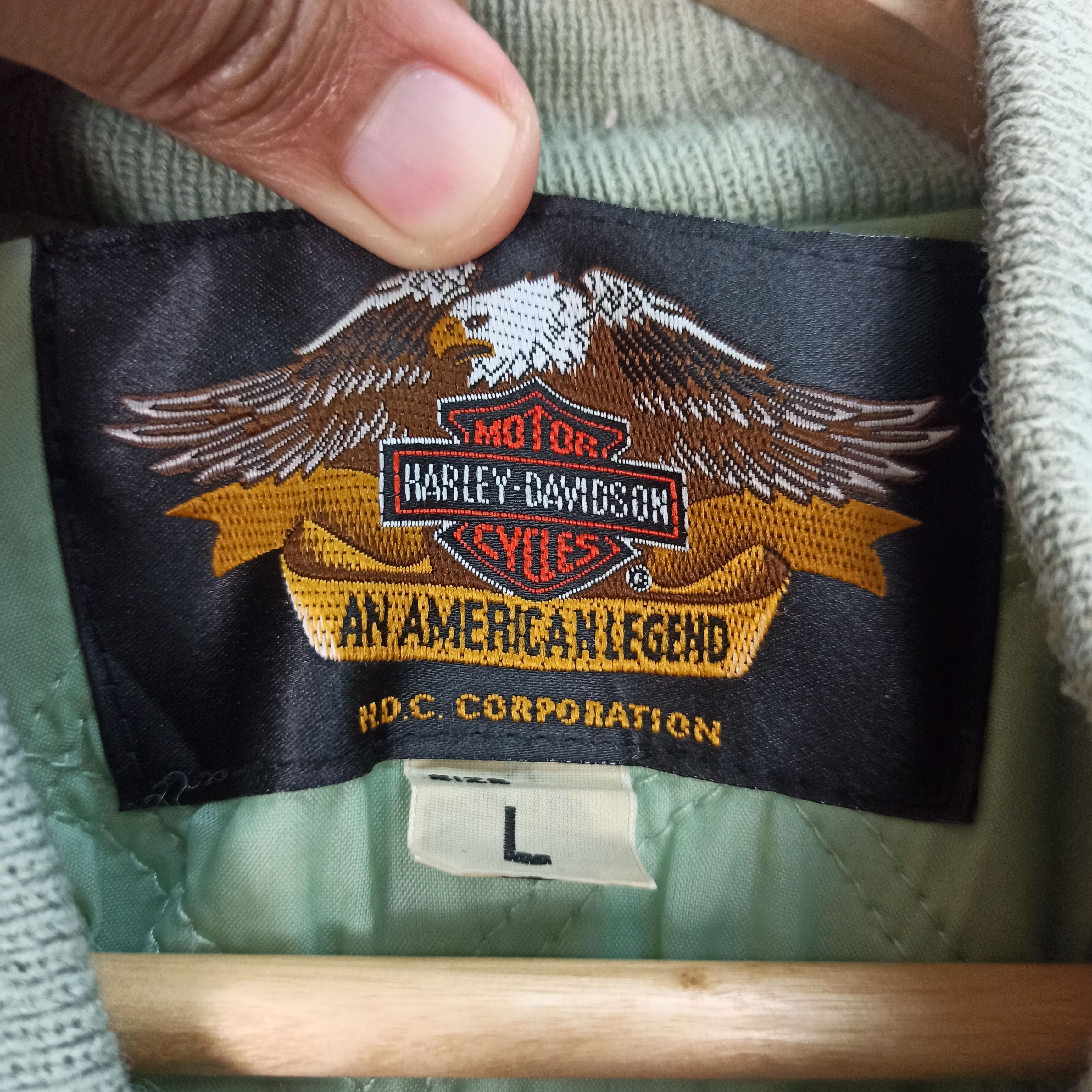 Harley Davidson VINTAGE HARLEY DAVIDSON MILWAUKEE.WIS BOMBER JACKET Size US L / EU 52-54 / 3 - 11 Thumbnail