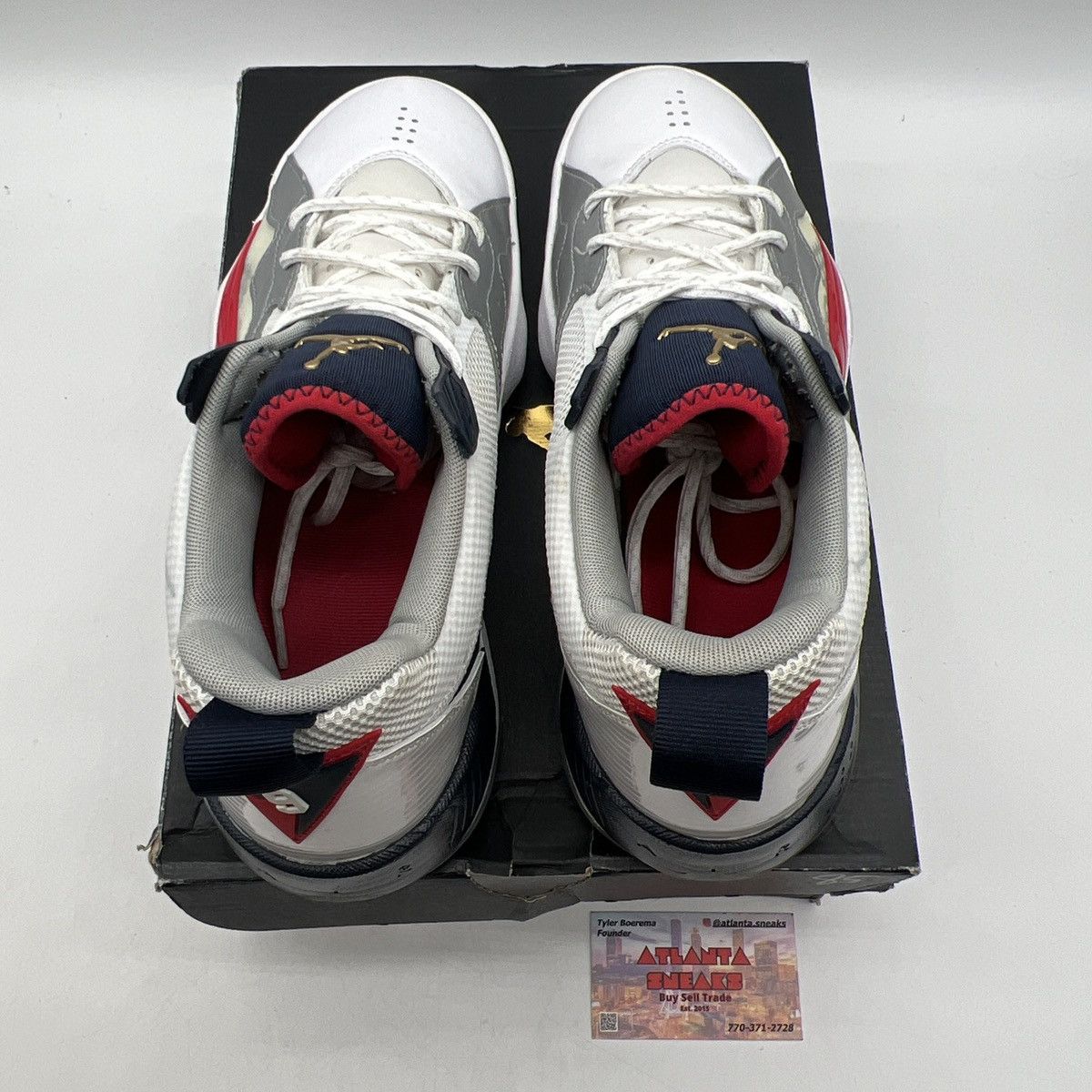 Nike Jordan Zoom 02 Olympics Size US 11 / EU 44 - 7 Thumbnail