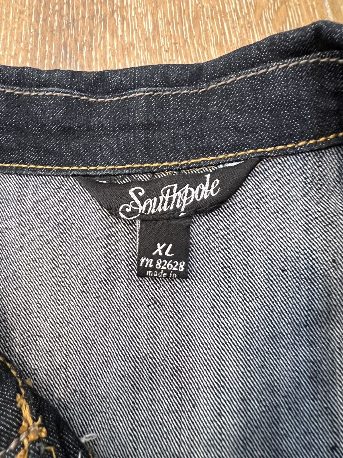 Southpole Womens y2k southpole denim jean jacket Size M / US 6-8 / IT 42-44 - 4 Thumbnail