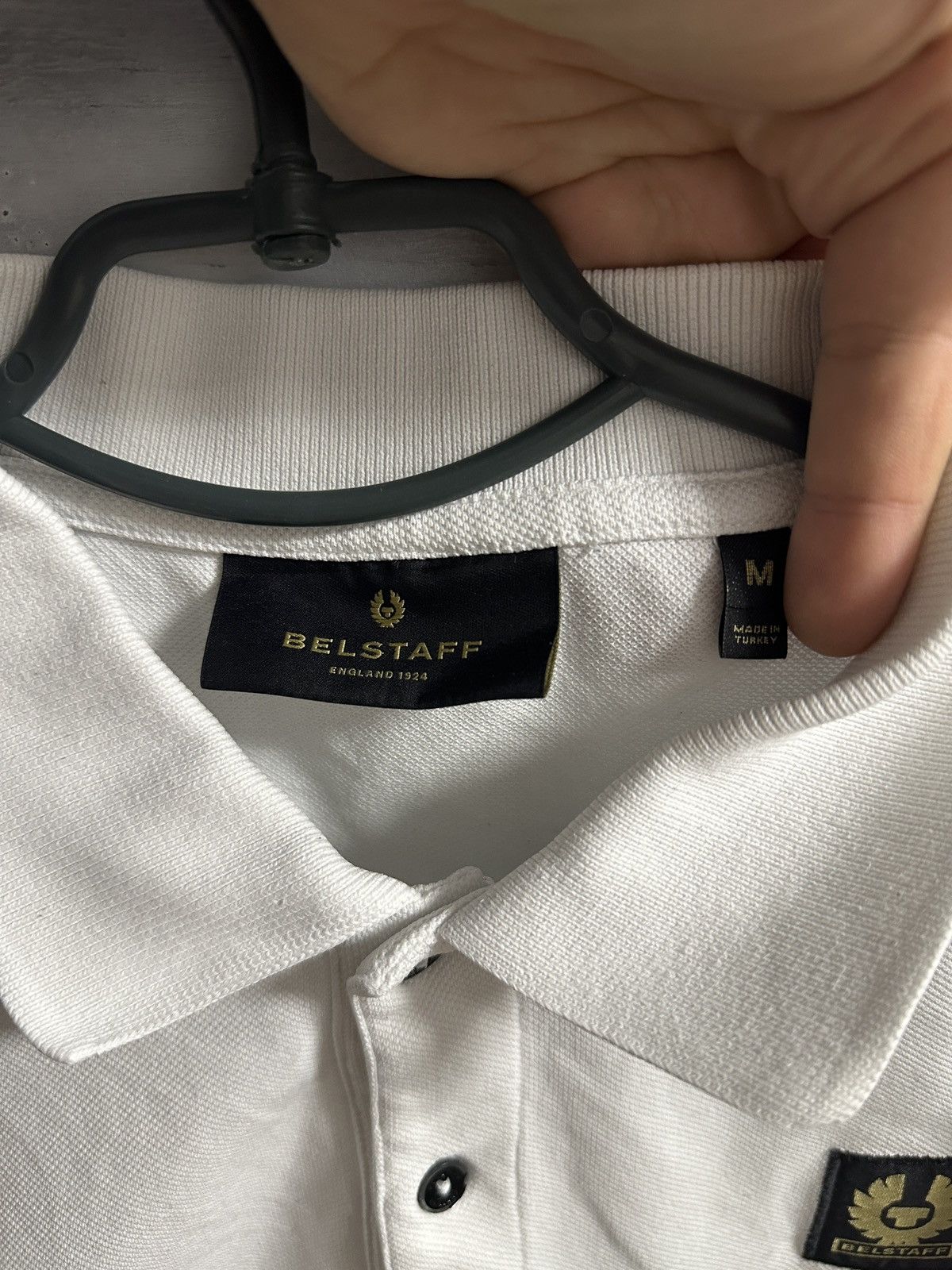 Belstaff Rare Luxury Polo Belstaff Patch Program Small Logo Size US M / EU 48-50 / 2 - 5 Thumbnail
