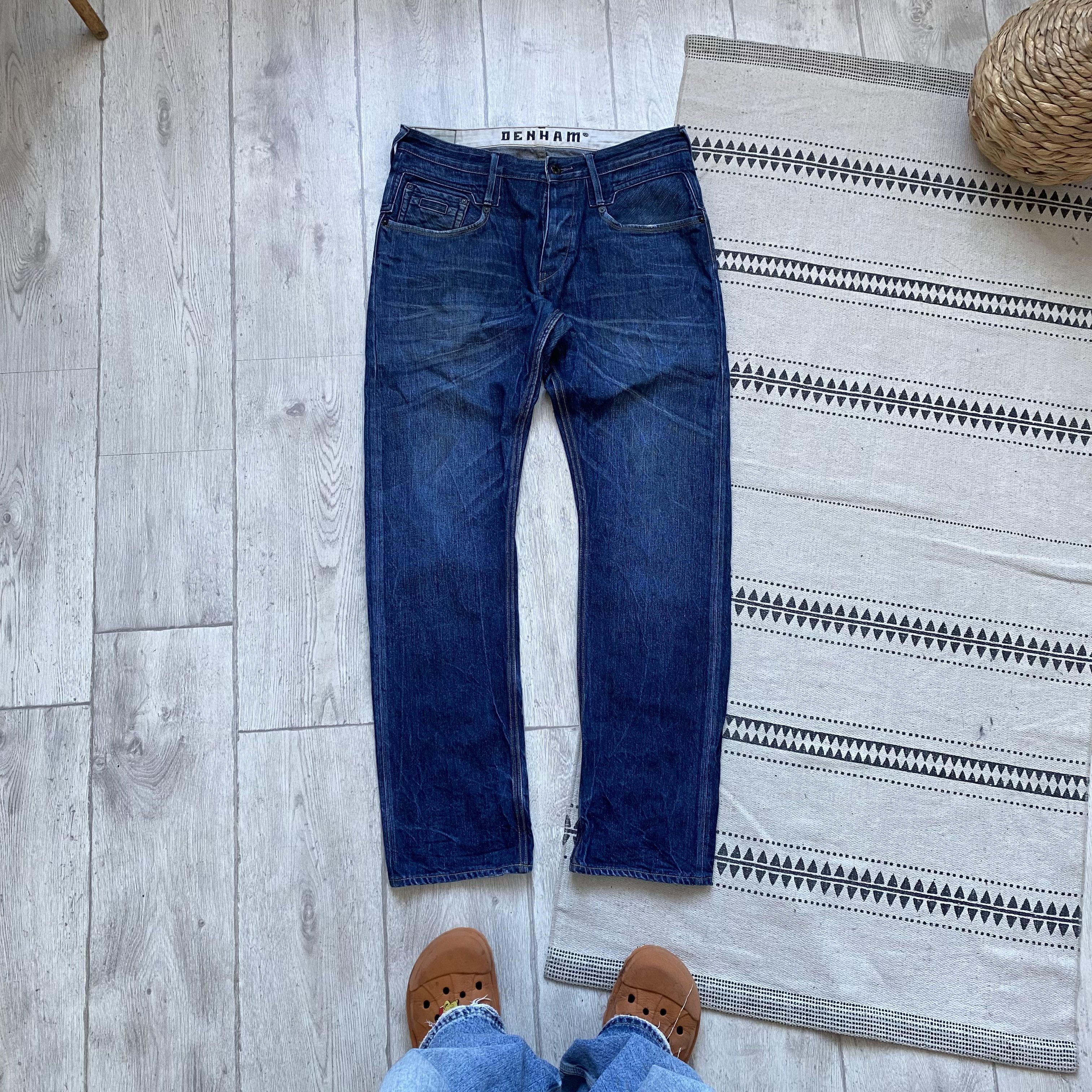 DENHAM 👖 Vintage Denham jeans denim pants Japanese Nudie PRPS Size US 32 / EU 48 - 1 Thumbnail