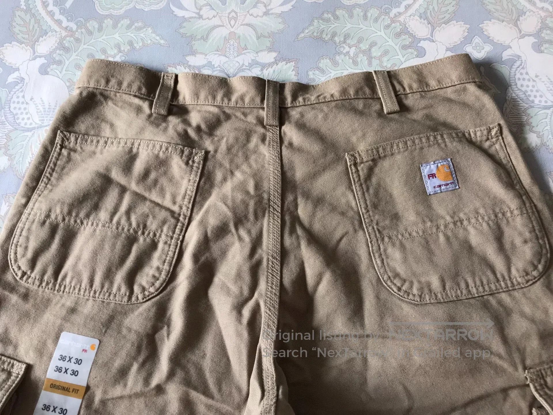 Carhartt Carhartt FRB240 GKH Cargo Work Pants. Size US 36 / EU 52 - 5 Thumbnail