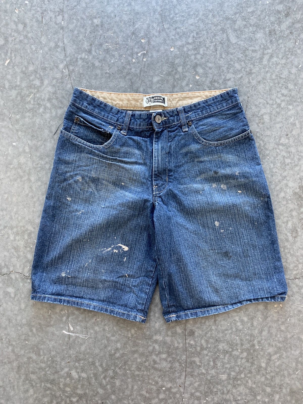JNCO × Southpole × Vintage Crazy Vintage Y2K Southpole Style Painter Shorts Skater Size US 32 / EU 48 - 1 Thumbnail