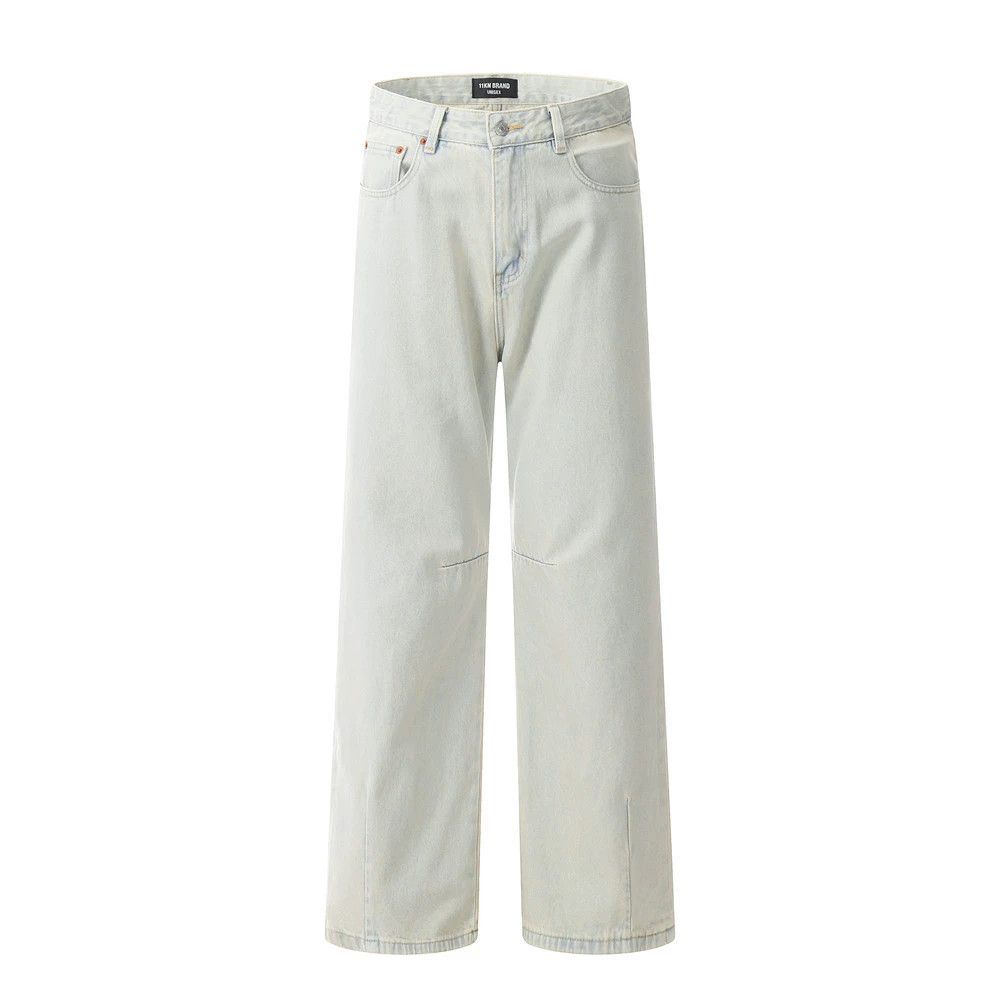 Japanese Brand × Jean American retro street distressed casual washed jeans Size US 32 / EU 48 - 1 Thumbnail