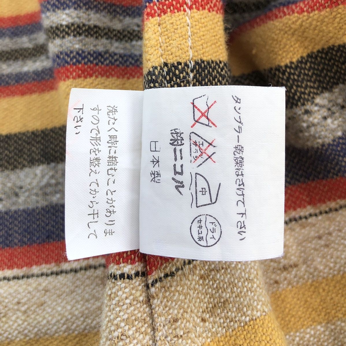 Nicole Club Nicole Club Dept. Multicolour Stripped Canves Coat Jacket Size S / US 4 / IT 40 - 18 Thumbnail