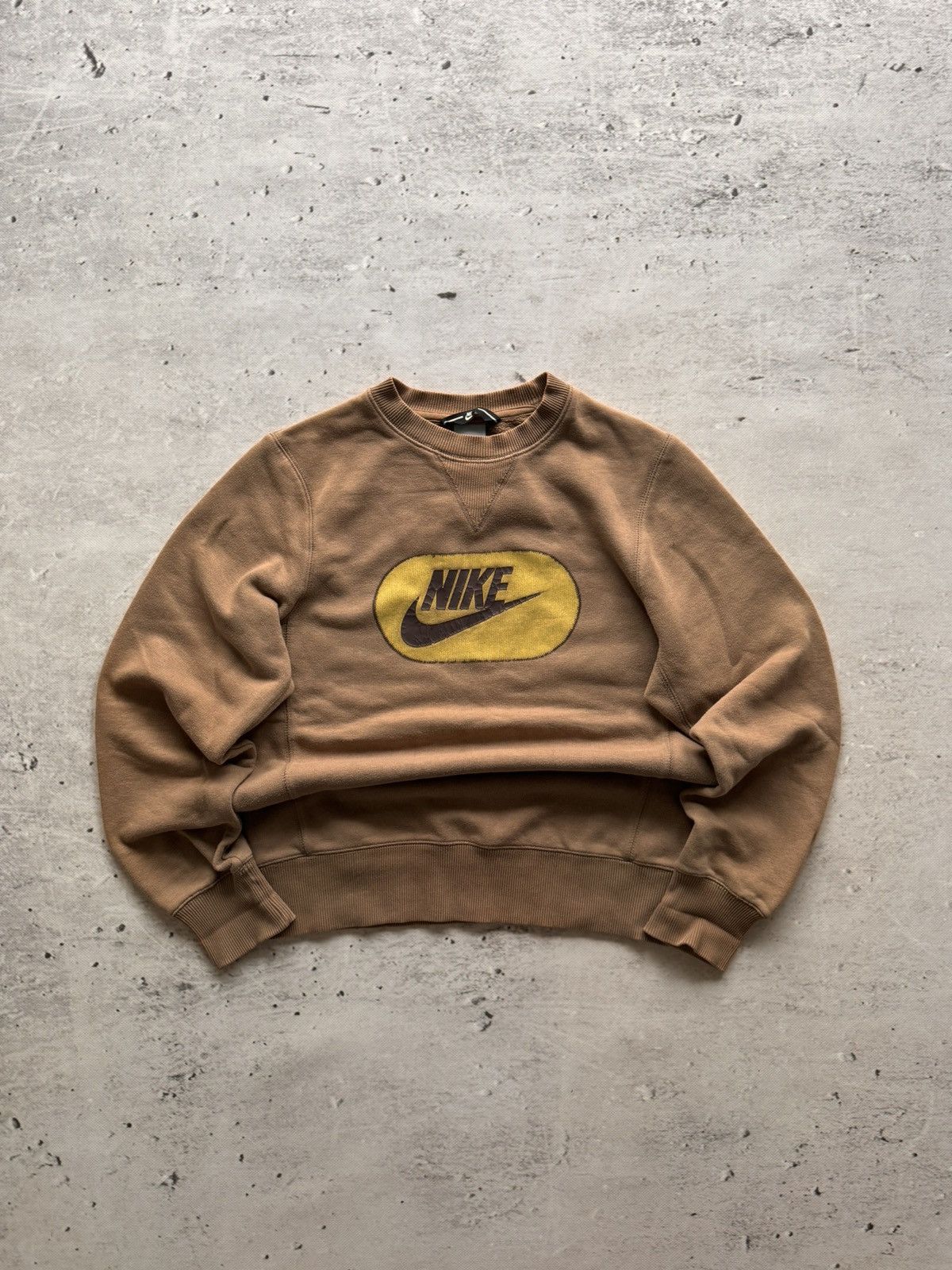 Nike × Vintage NIKE VINTAGE CENTER LOGO OVERSIZE BOXY SWEATSHIRT Size US S / EU 44-46 / 1 - 1 Thumbnail