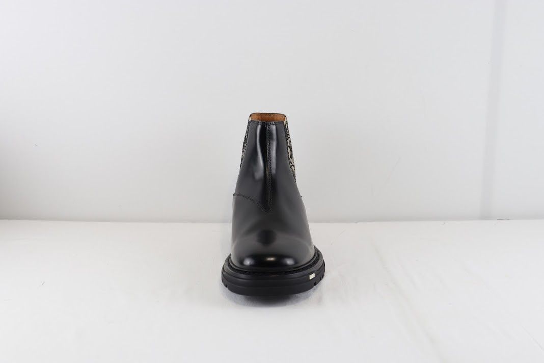 Dior o1rshd1 Expl Explorer Chelsea Boot Calf in Black/Beige Size US 12 / EU 45 - 8 Thumbnail