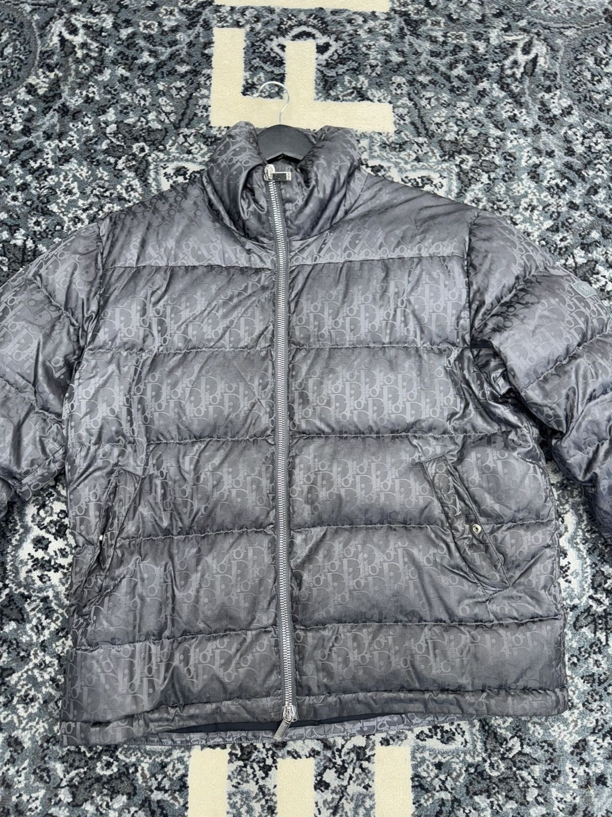 Dior Dior oblique puffer dark grey Size US M / EU 48-50 / 2 - 3 Thumbnail