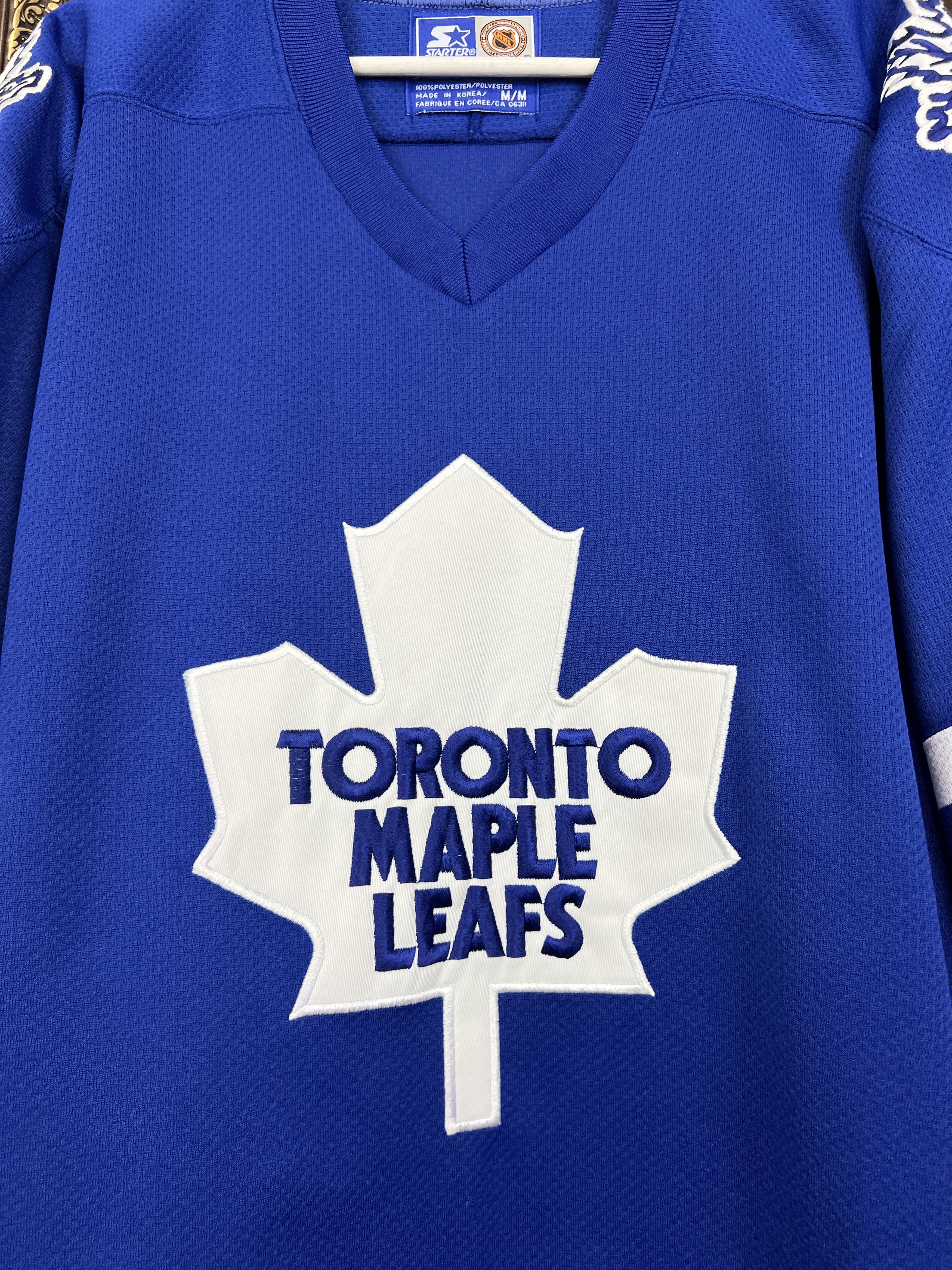 Starter Vintage 90's Toronto Maple Leafs Long Sleeve Jersey Trikot Size US M / EU 48-50 / 2 - 3 Thumbnail
