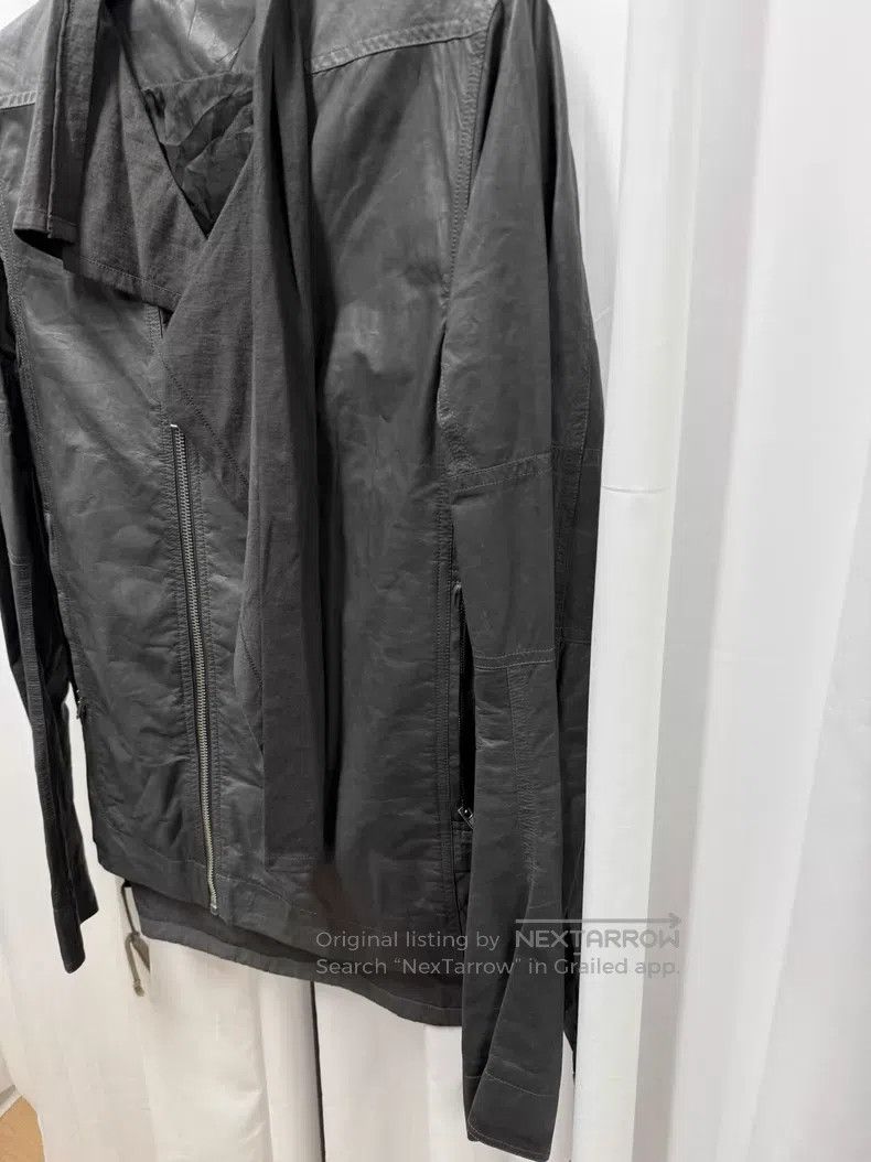 Rick Owens Rick Owens Sheepskin Patchwork Cape Scarf Collar Jacket Size US M / EU 48-50 / 2 - 2 Thumbnail