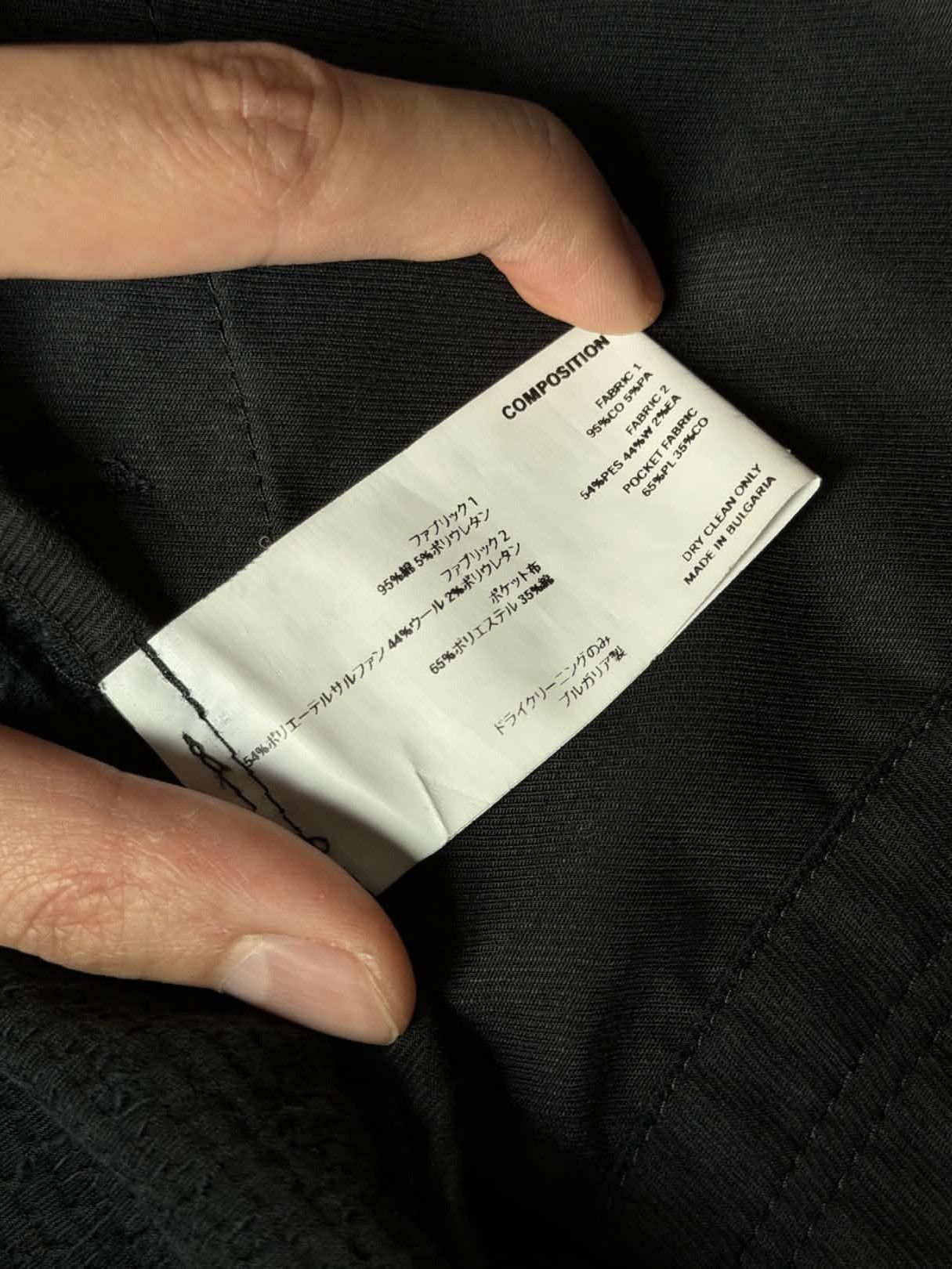 Kiko Kostadinov Kiko Kostadinov Black Wessex Jacket Size US M / EU 48-50 / 2 - 9 Thumbnail