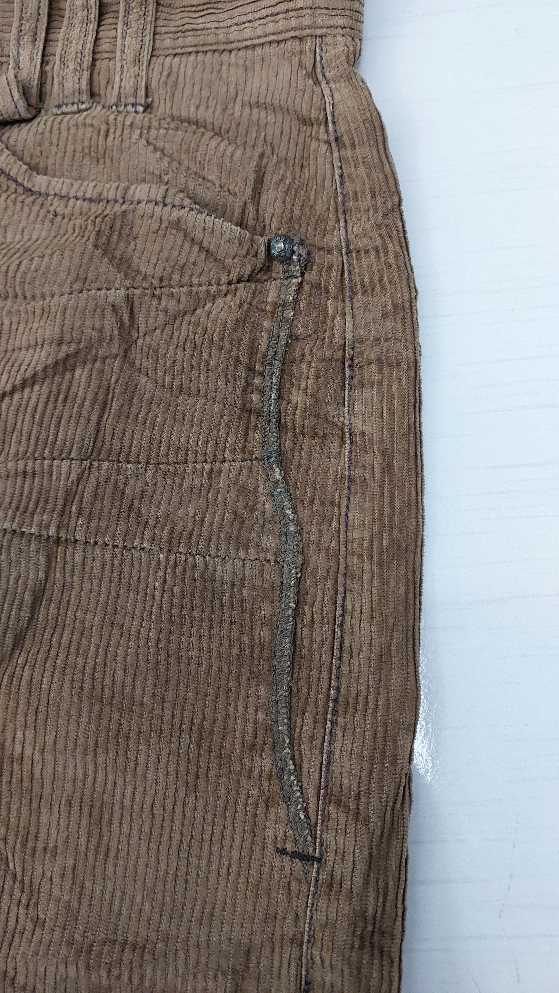 Designer × Marithe + Francois Girbaud MARITHE FRANÇOIS GIRBAUD CORDUROY PANT Size US 36 / EU 52 - 15 Thumbnail