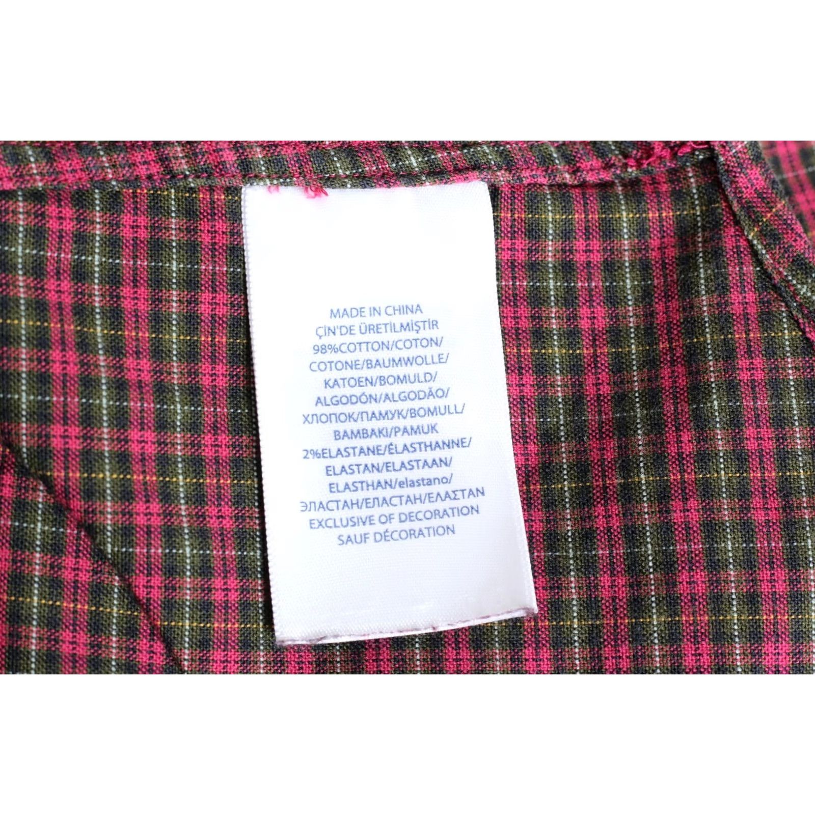 Ralph Lauren RALPH LAUREN Stretch Oxford Shirt Men XS Slim Fit Long Sleeve Check Multicoloured 90s Designer Classic Vs2004 Size US XS / EU 42 / 0 - 7 Thumbnail