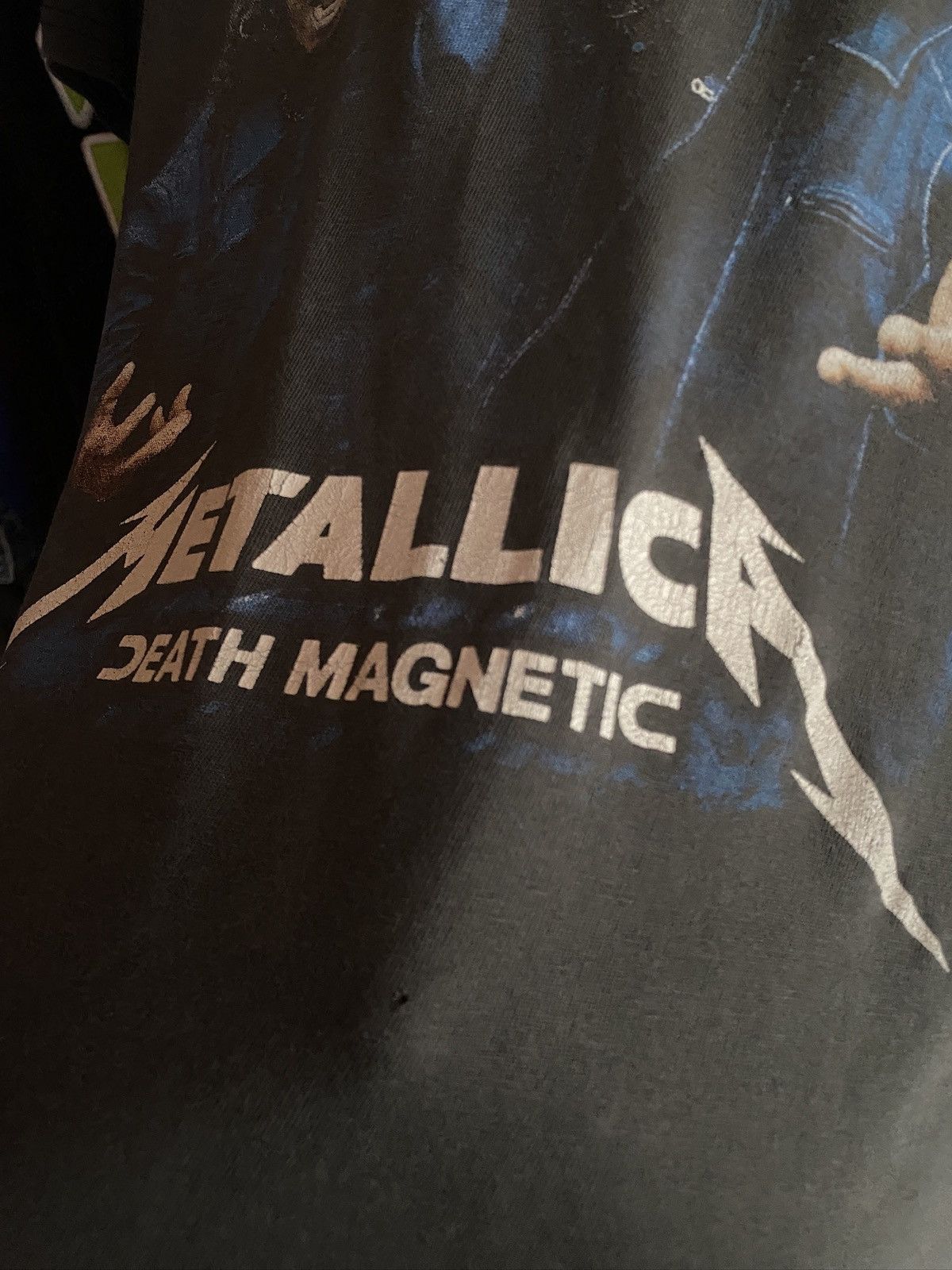 Band Tees VINTAGE METALLICA DEATH MAGNETIC FADED BOXY T-SHIRT Size US M / EU 48-50 / 2 - 6 Thumbnail