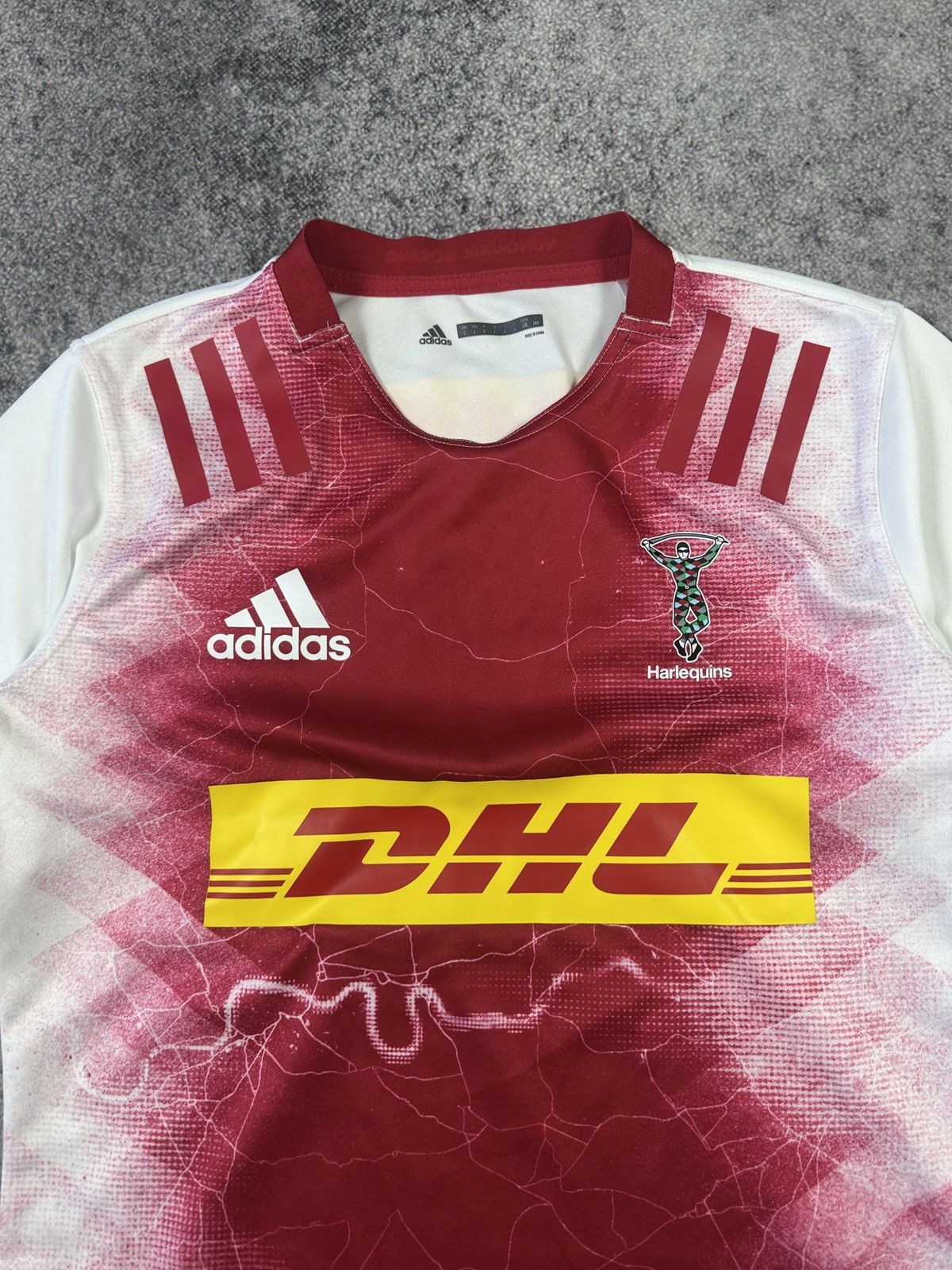 Adidas Adidas Harlequins DHL Rugby Jersey Streetwear L Rare 20/21 Size US L / EU 52-54 / 3 - 2 Thumbnail