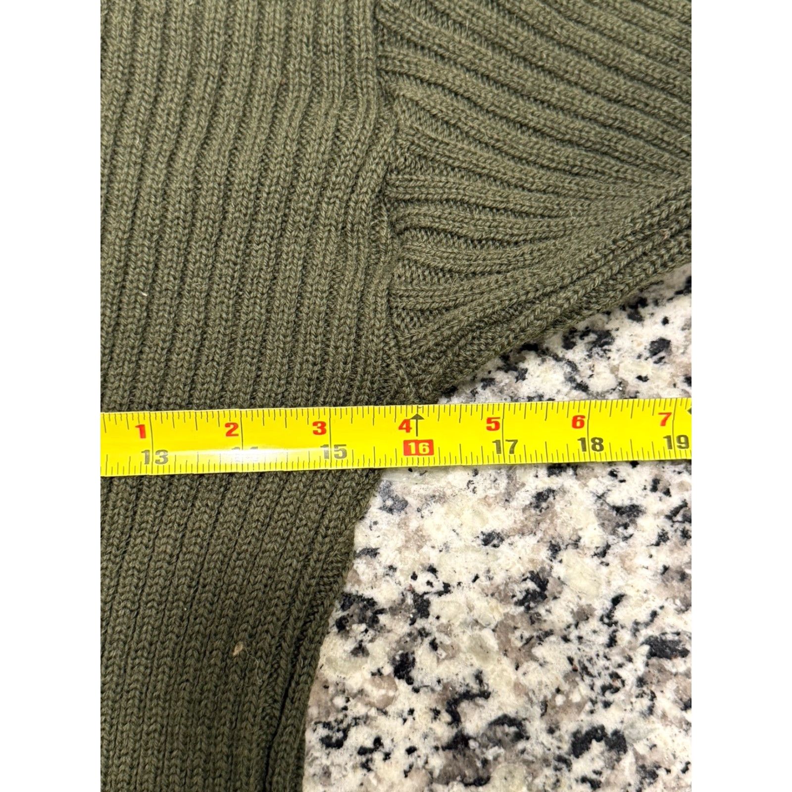 Commando VINTAGE DSCP US Military Sweater Pullover Wool 38 Green Epaulettes Mens Regular Winter 90s Army Commandos Size US M / EU 48-50 / 2 - 3 Thumbnail