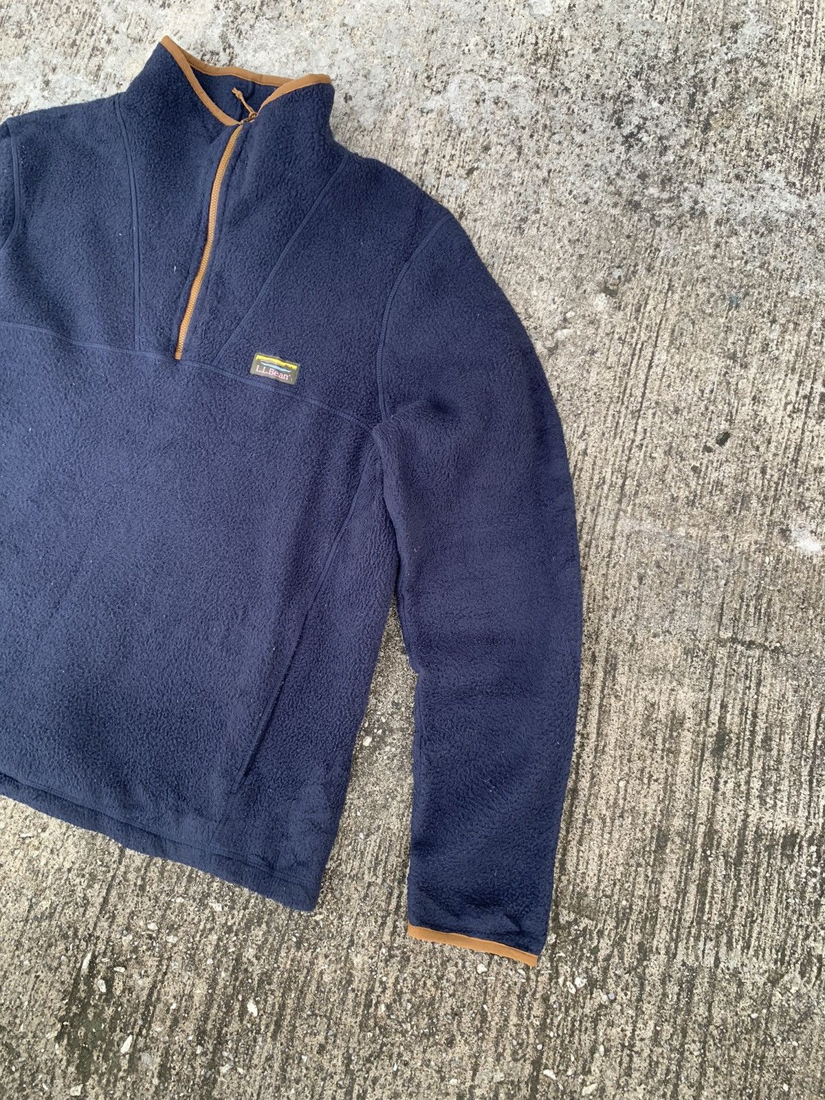 L.L. Bean × Vintage Vintage 90s L.L Bean half zipper fleece jacket Size US M / EU 48-50 / 2 - 3 Thumbnail