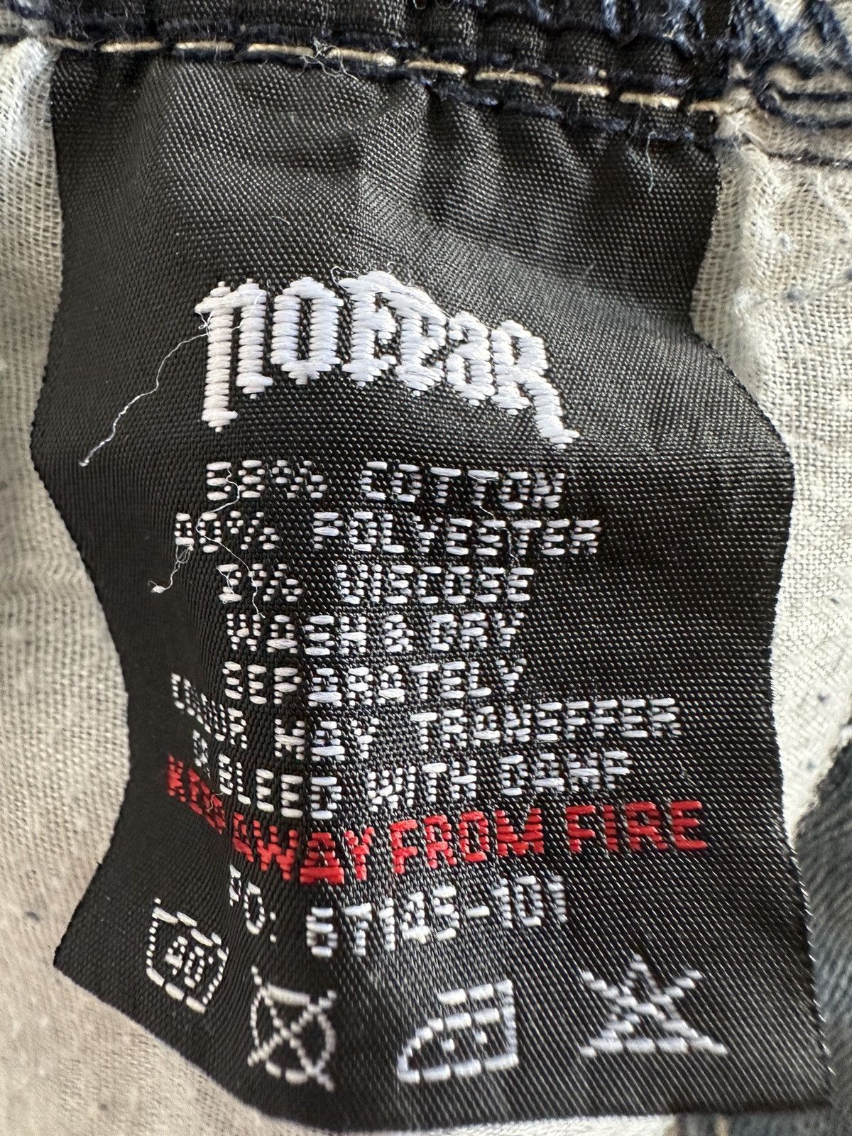 No Fear × Vintage No Fear cool denim short swag streetwear vintage y2k drip Size US 32 / EU 48 - 7 Thumbnail