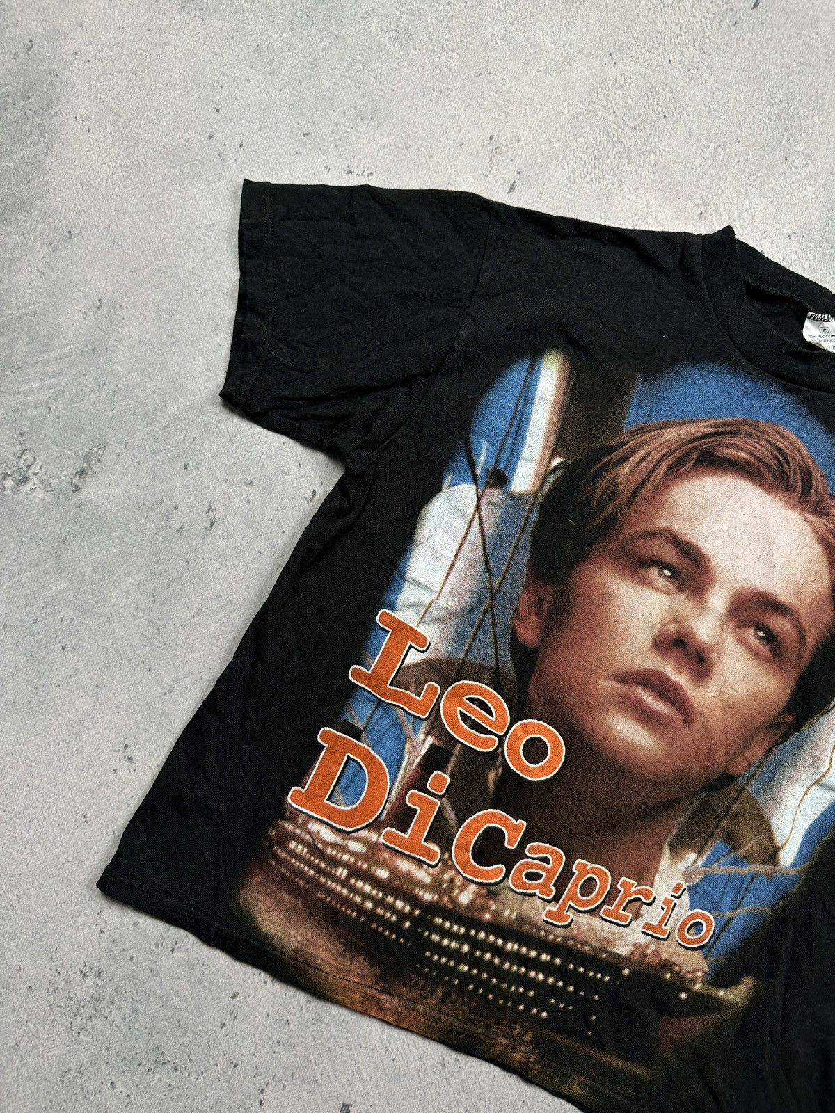 Vintage Vintage 90s Leonardo Dicaprio Leo Archiv Movie Tee Rare Hype Size S / US 4 / IT 40 - 3 Thumbnail