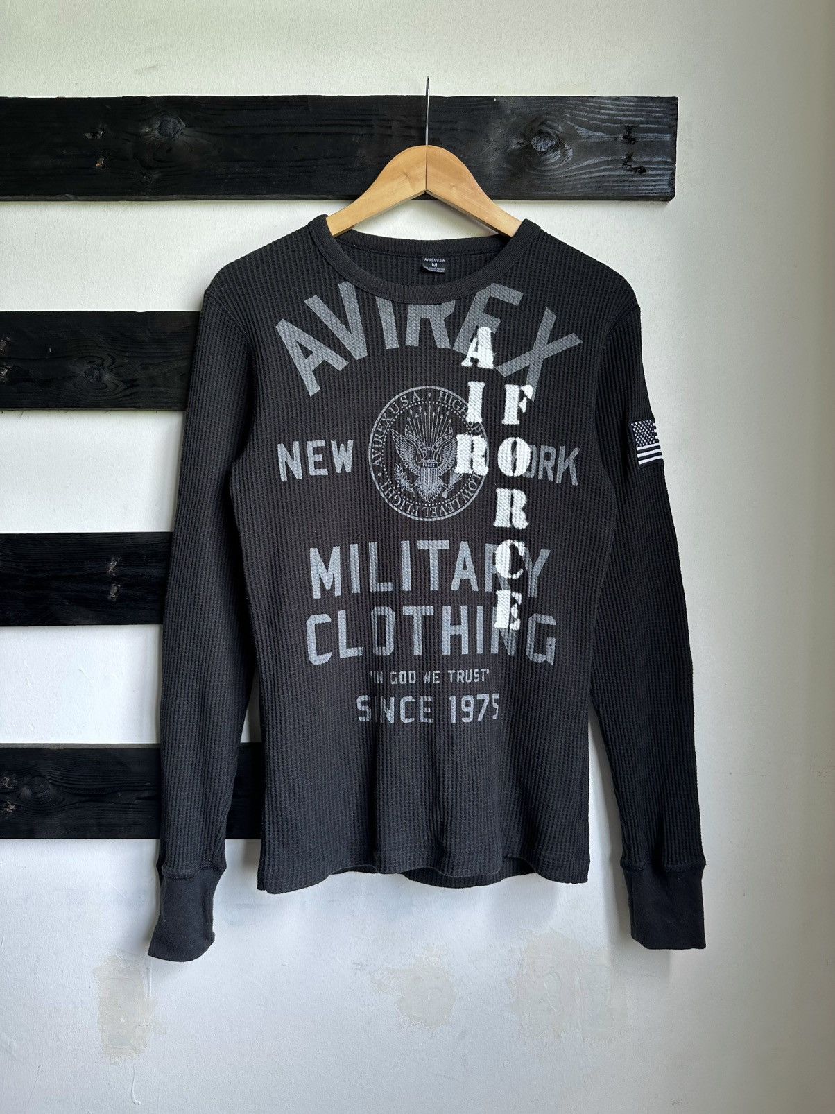 Avirex Vintage Avirex Long-sleeve Breathable Tee Size US M / EU 48-50 / 2 - 1 Thumbnail