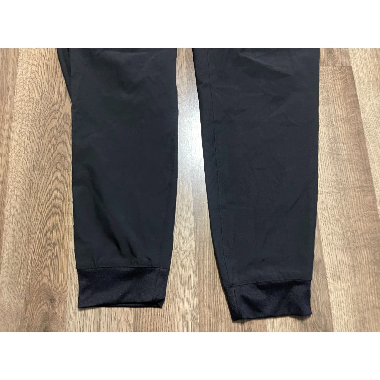 Vintage Pandamed Pants Women's Size Large Black Scrub Pants Pull On Size 36" / US 14 / IT 50 - 3 Thumbnail