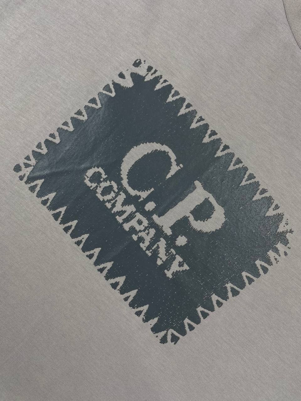 C.P. Company CP Company T Shirt Center Big Logo Men Size M Gray/ Beige Size US M / EU 48-50 / 2 - 4 Thumbnail