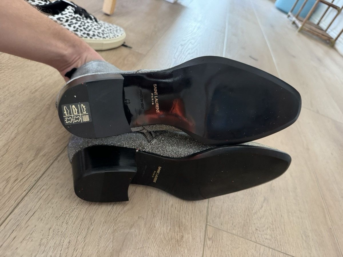 Saint Laurent Paris New Hedi FW16 Viper Metallic Wyatt Size US 10 / EU 43 - 7 Thumbnail